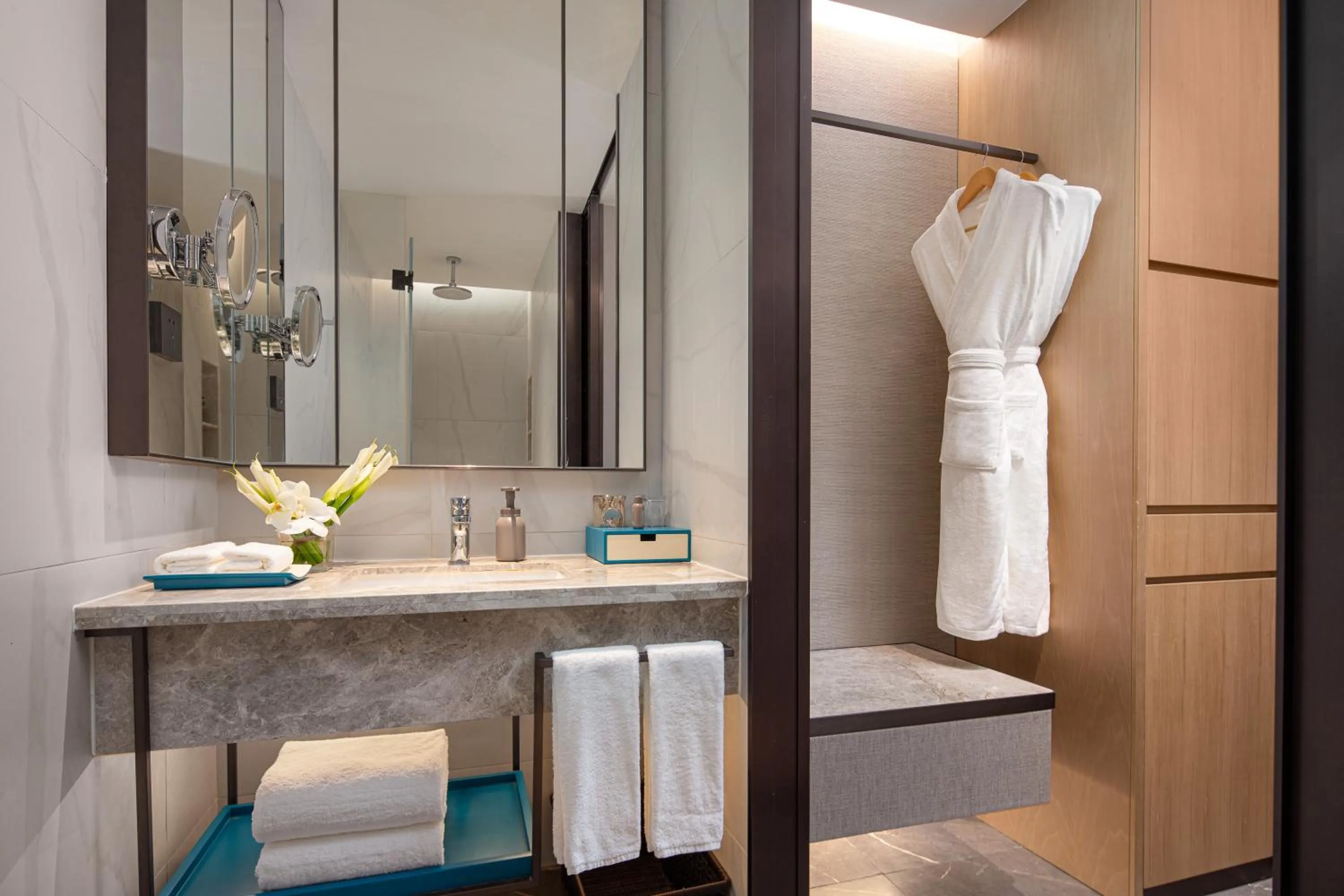 towels in Wyndham Guangzhou Baiyun Mountain