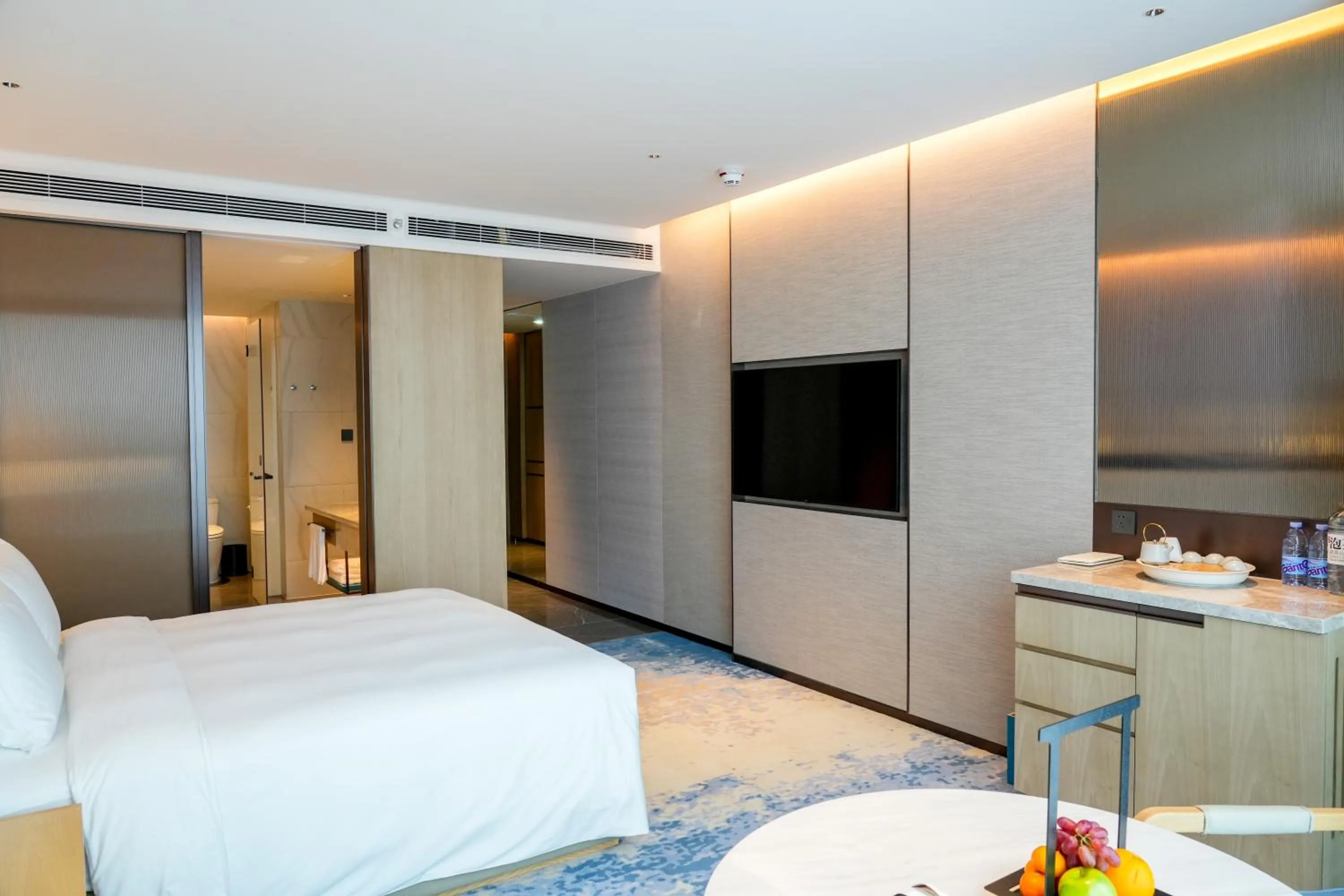 Bedroom, Bed in Wyndham Guangzhou Baiyun Mountain