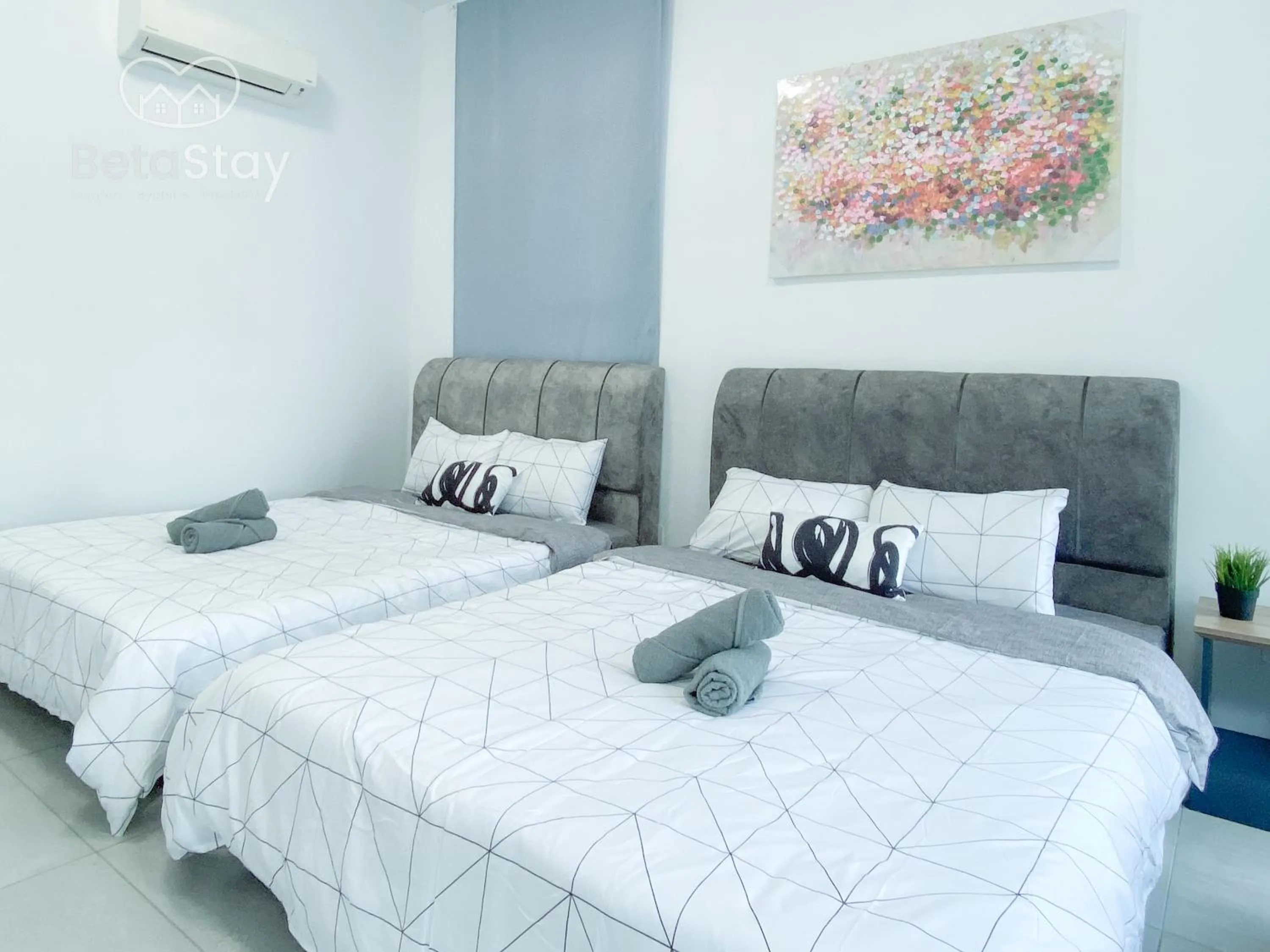 Bedroom, Bed in Atlantis Residences Melaka by BetaStay