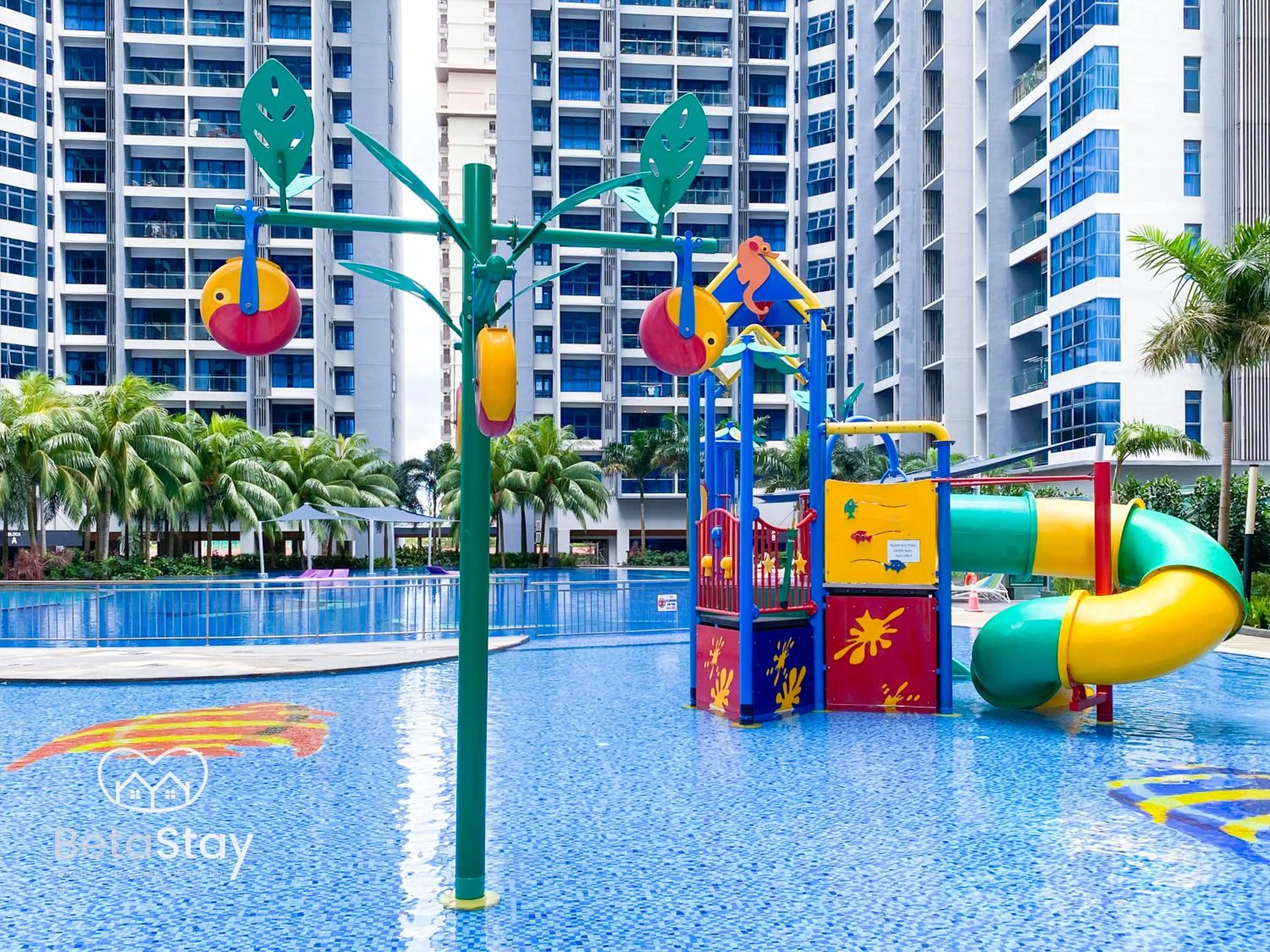 Aqua park in Atlantis Residences Melaka by BetaStay