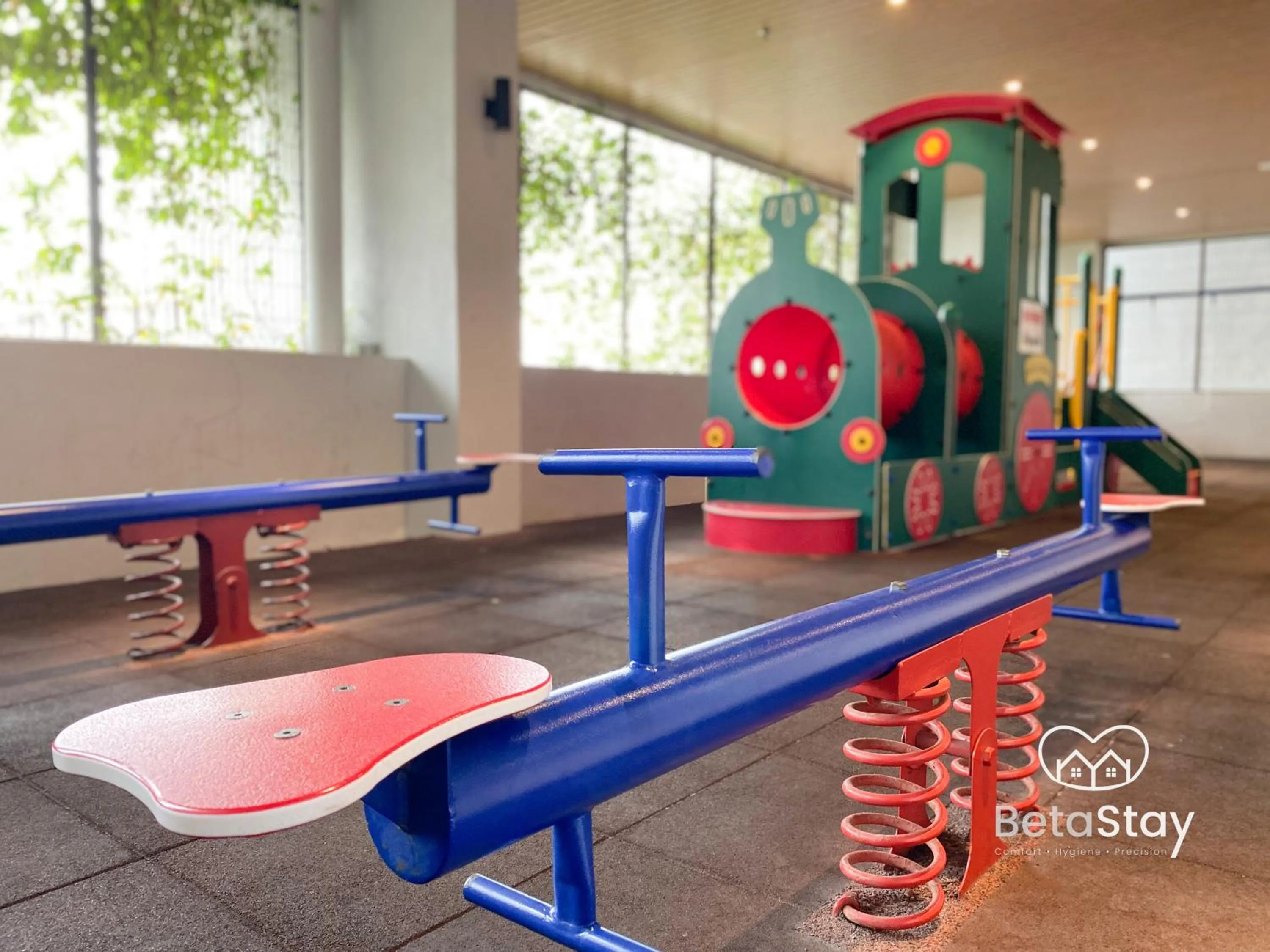 Children play ground in Atlantis Residences Melaka by BetaStay