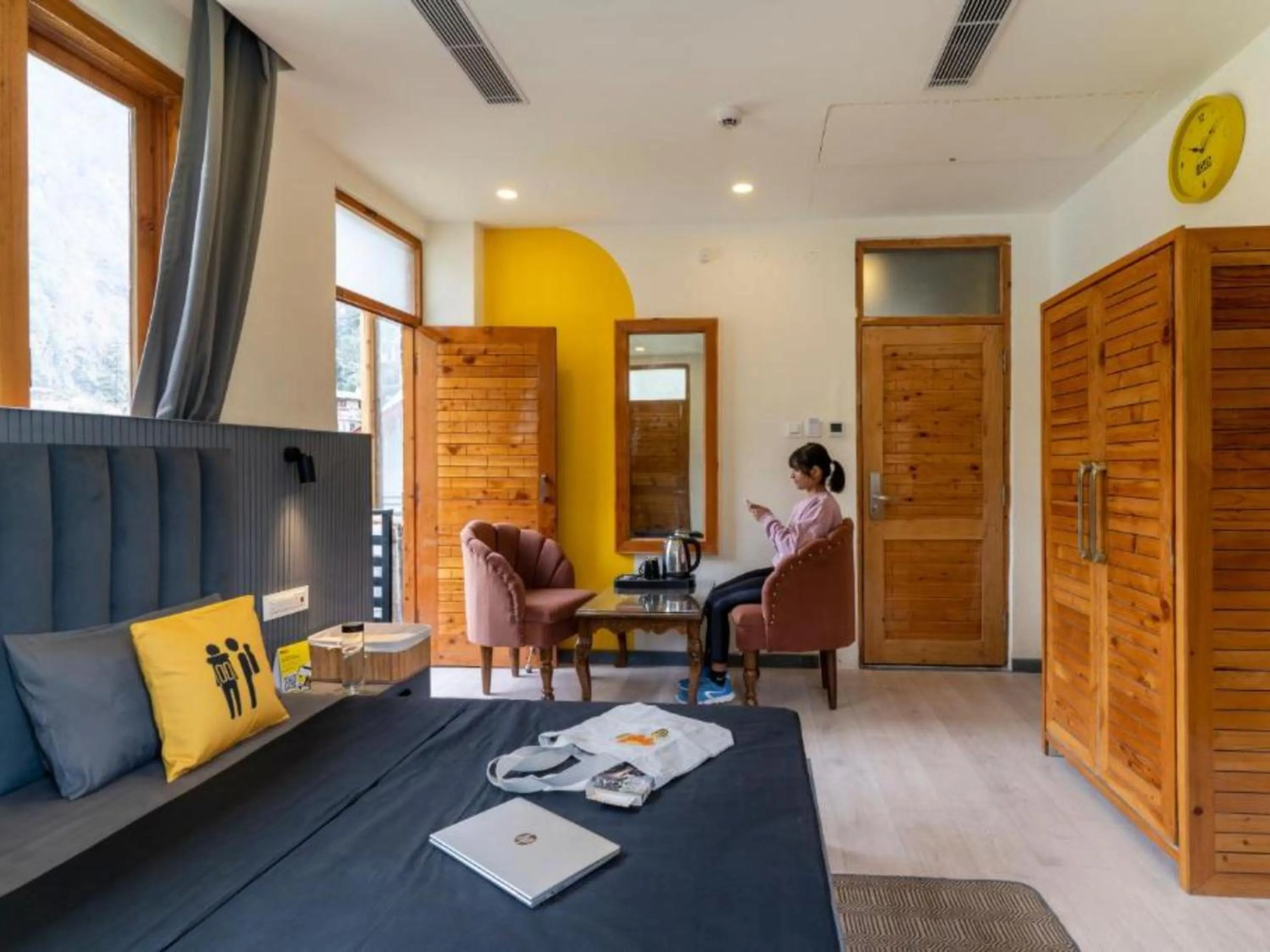 People in The Hosteller Kasol, Parvati Valley