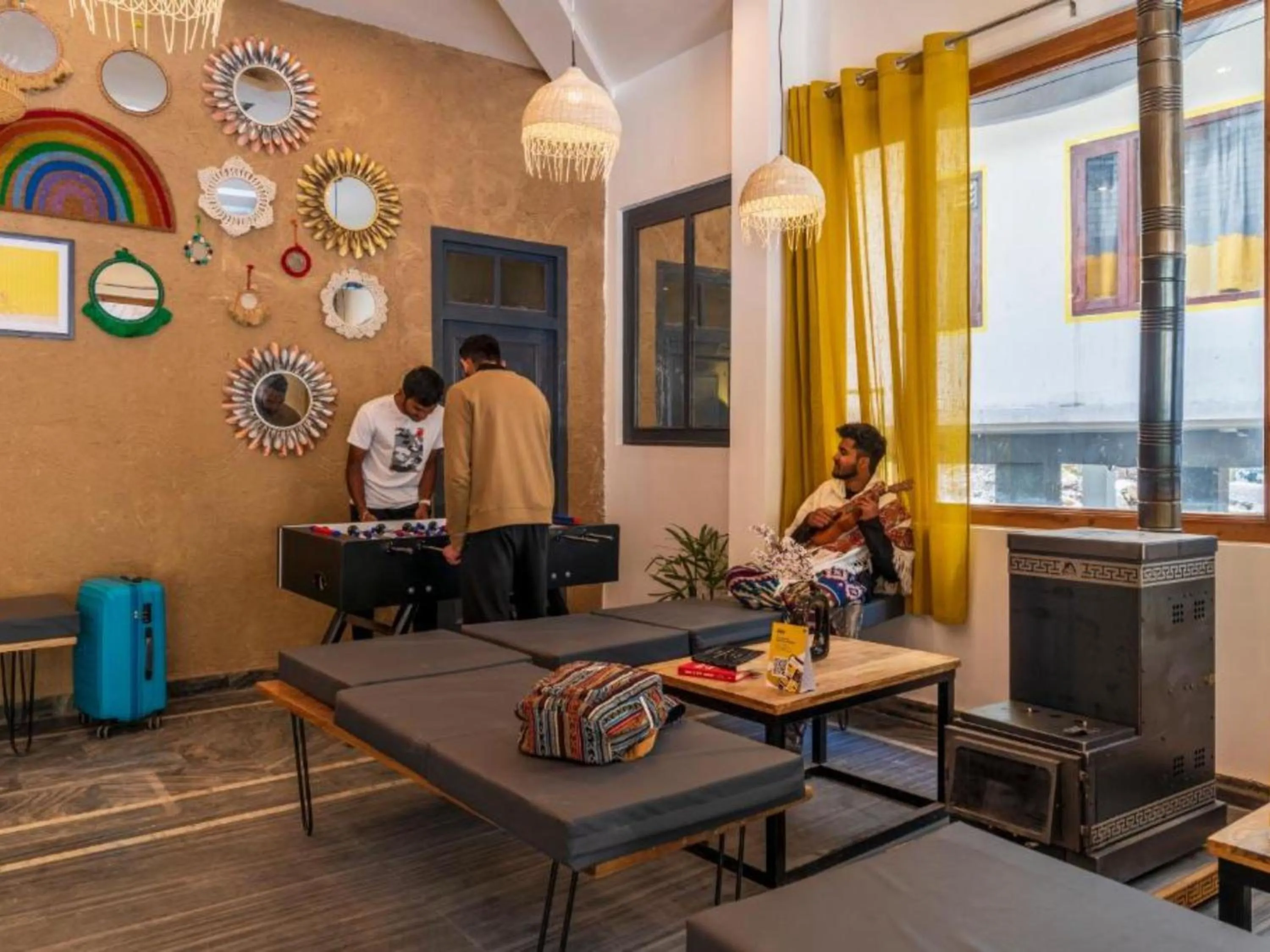 People in The Hosteller Kasol, Parvati Valley