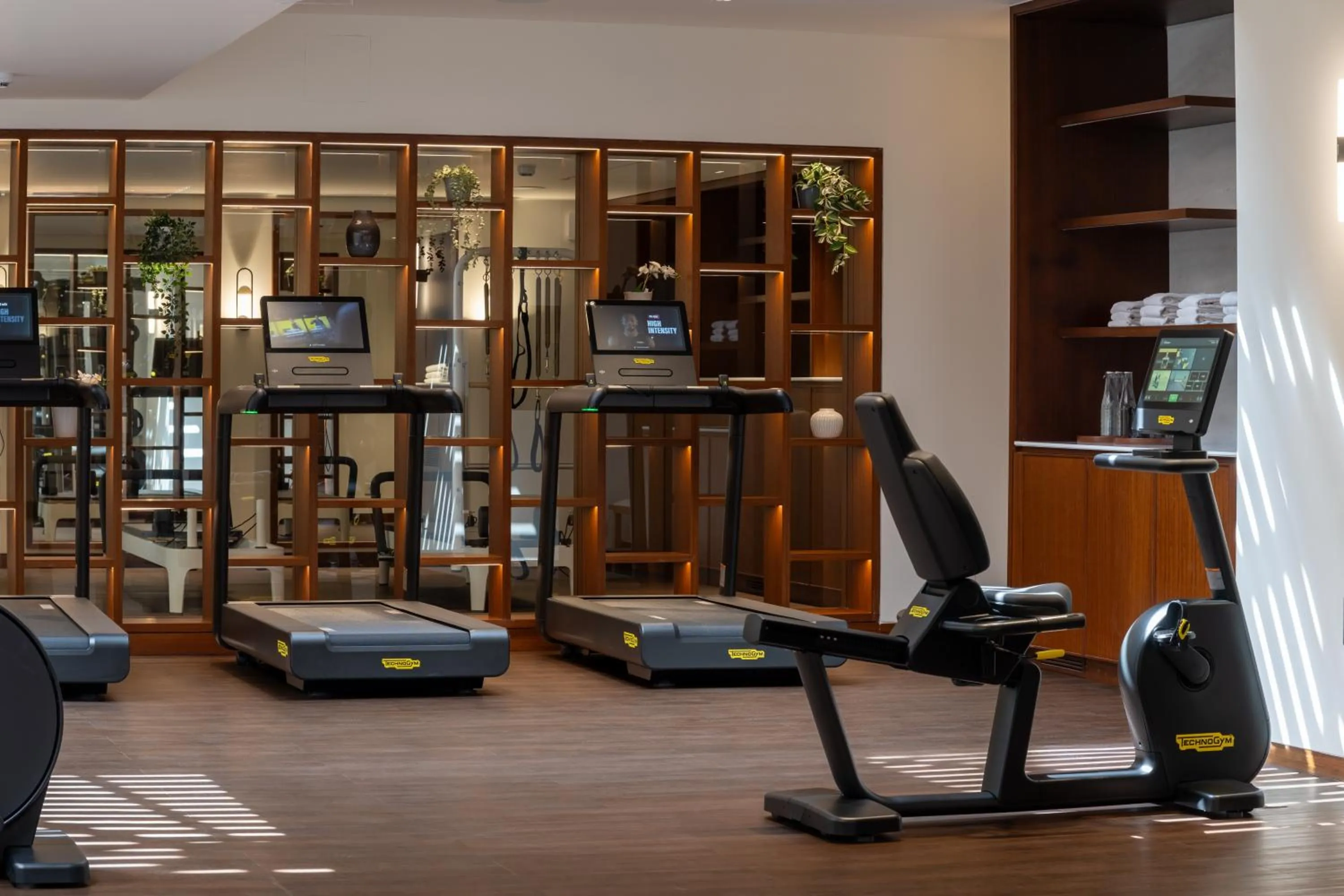 Fitness centre/facilities in Porto Elounda Golf & Spa Resort, Six Senses Spa
