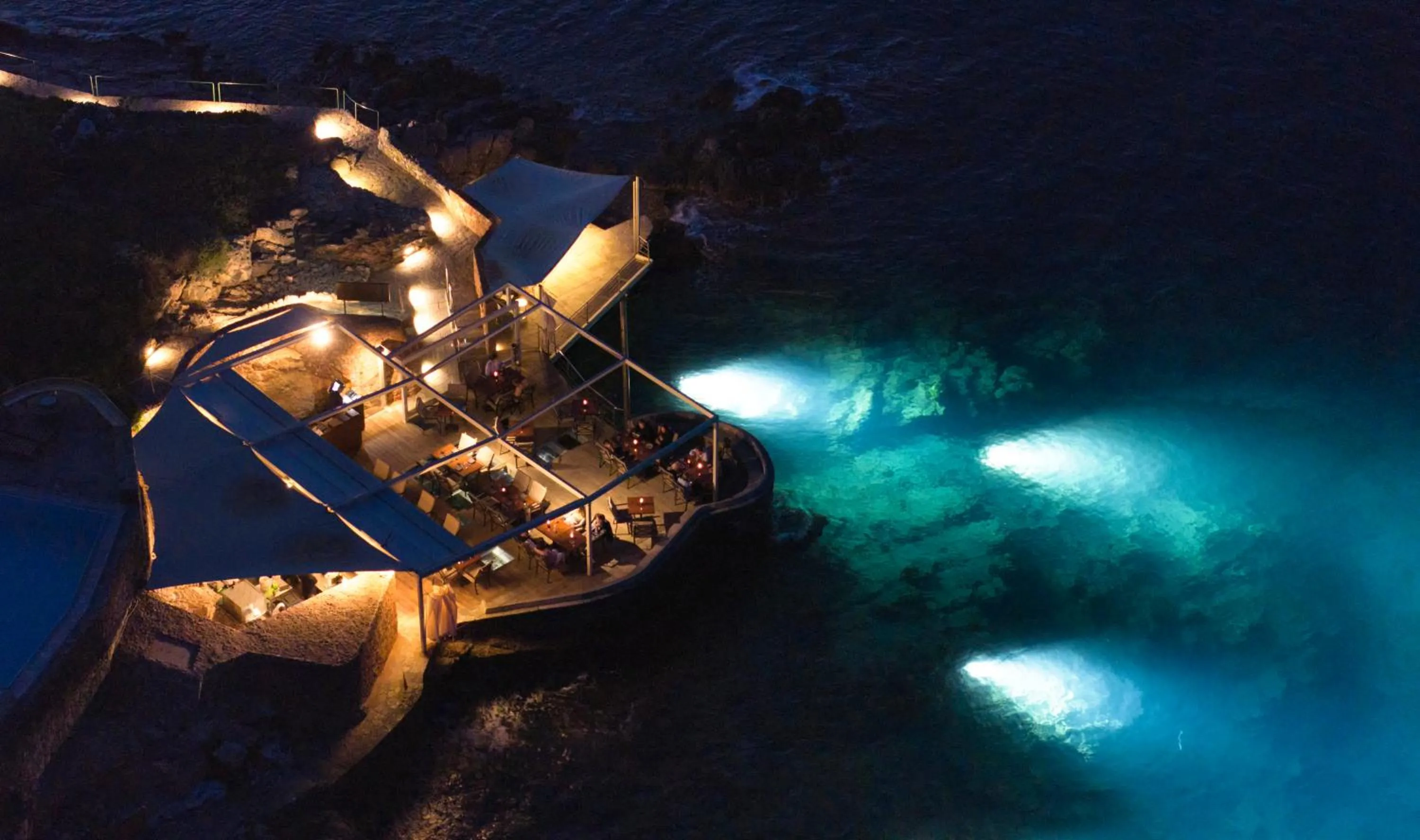 Restaurant/places to eat in Porto Elounda Golf & Spa Resort, Six Senses Spa