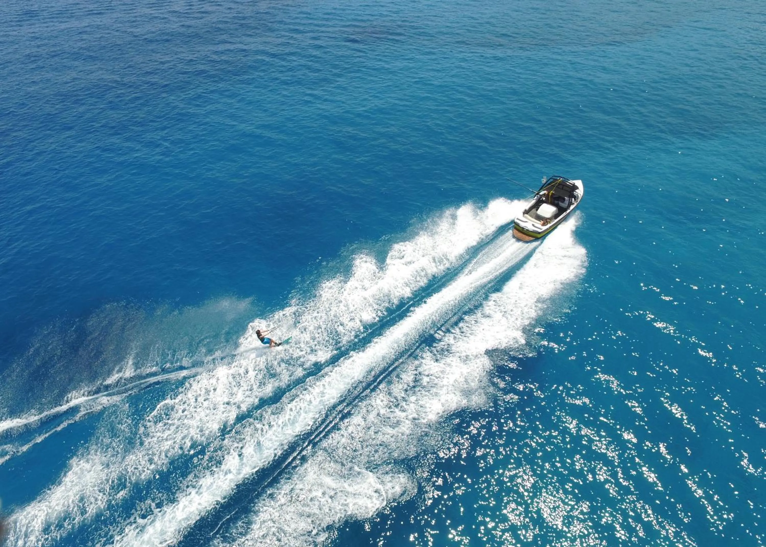 Bird's eye view in Porto Elounda Golf & Spa Resort, Six Senses Spa