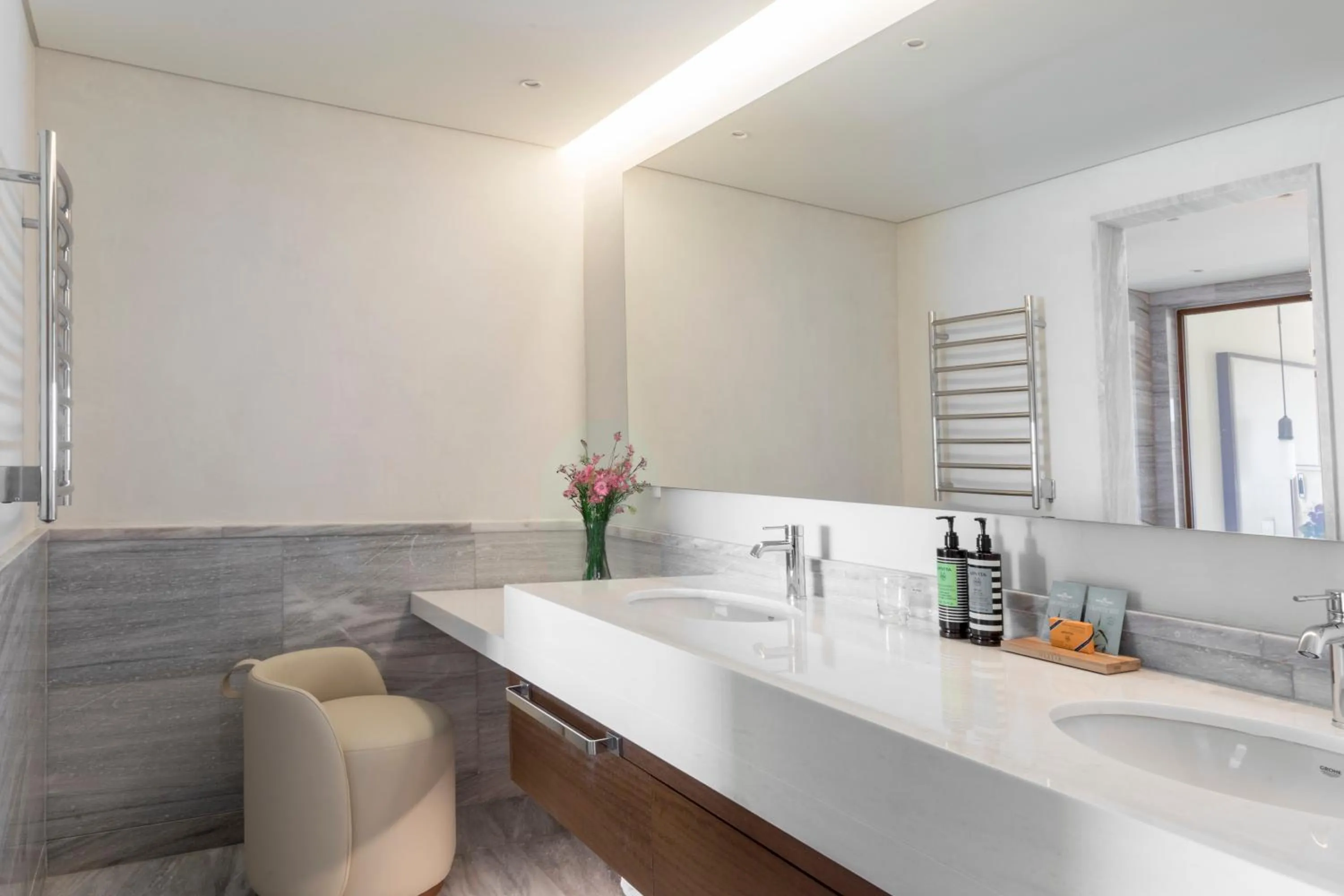 Bathroom in Porto Elounda Golf & Spa Resort, Six Senses Spa