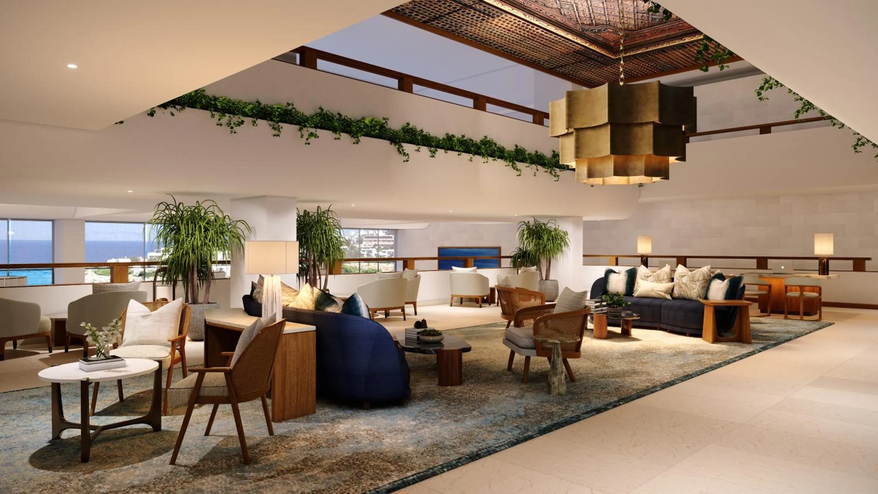 Lobby or reception in Porto Elounda Golf & Spa Resort, Six Senses Spa