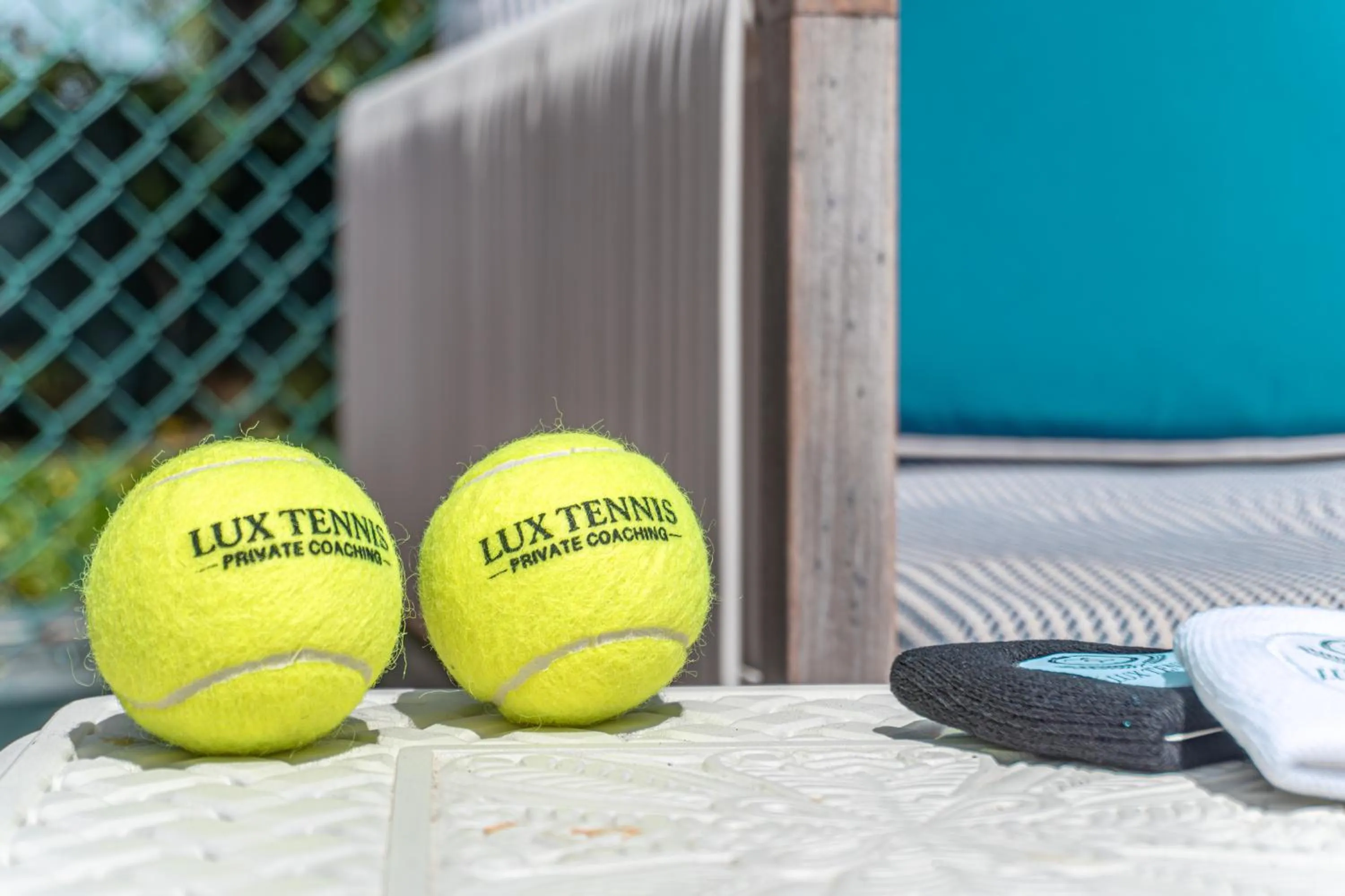 Tennis court in Porto Elounda Golf & Spa Resort, Six Senses Spa