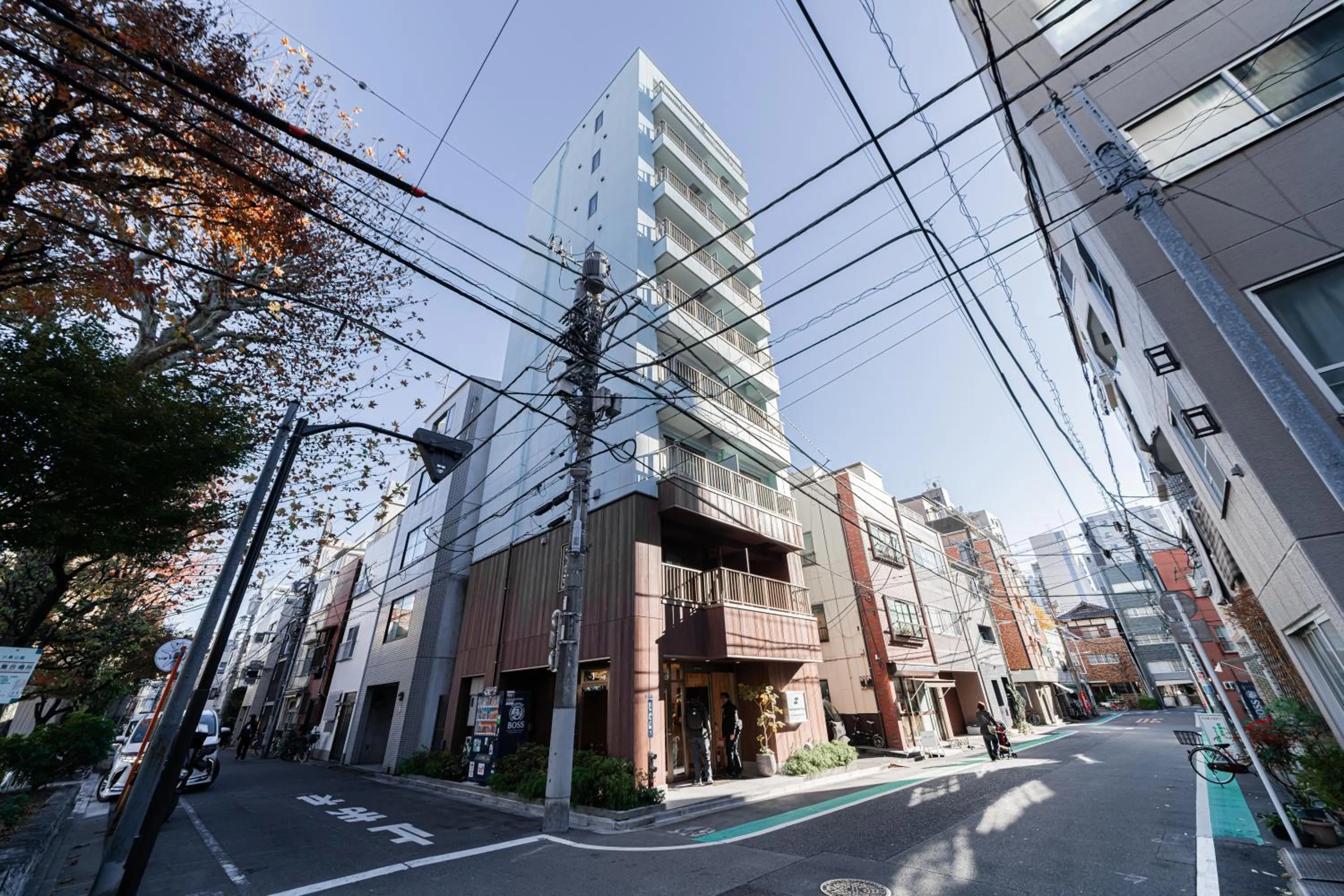 Property building in Serorin Light Hotel Tokyo