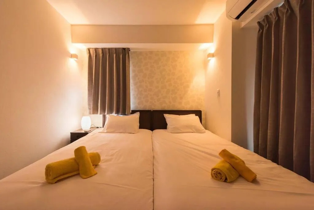 Bed in Serorin Light Hotel Tokyo