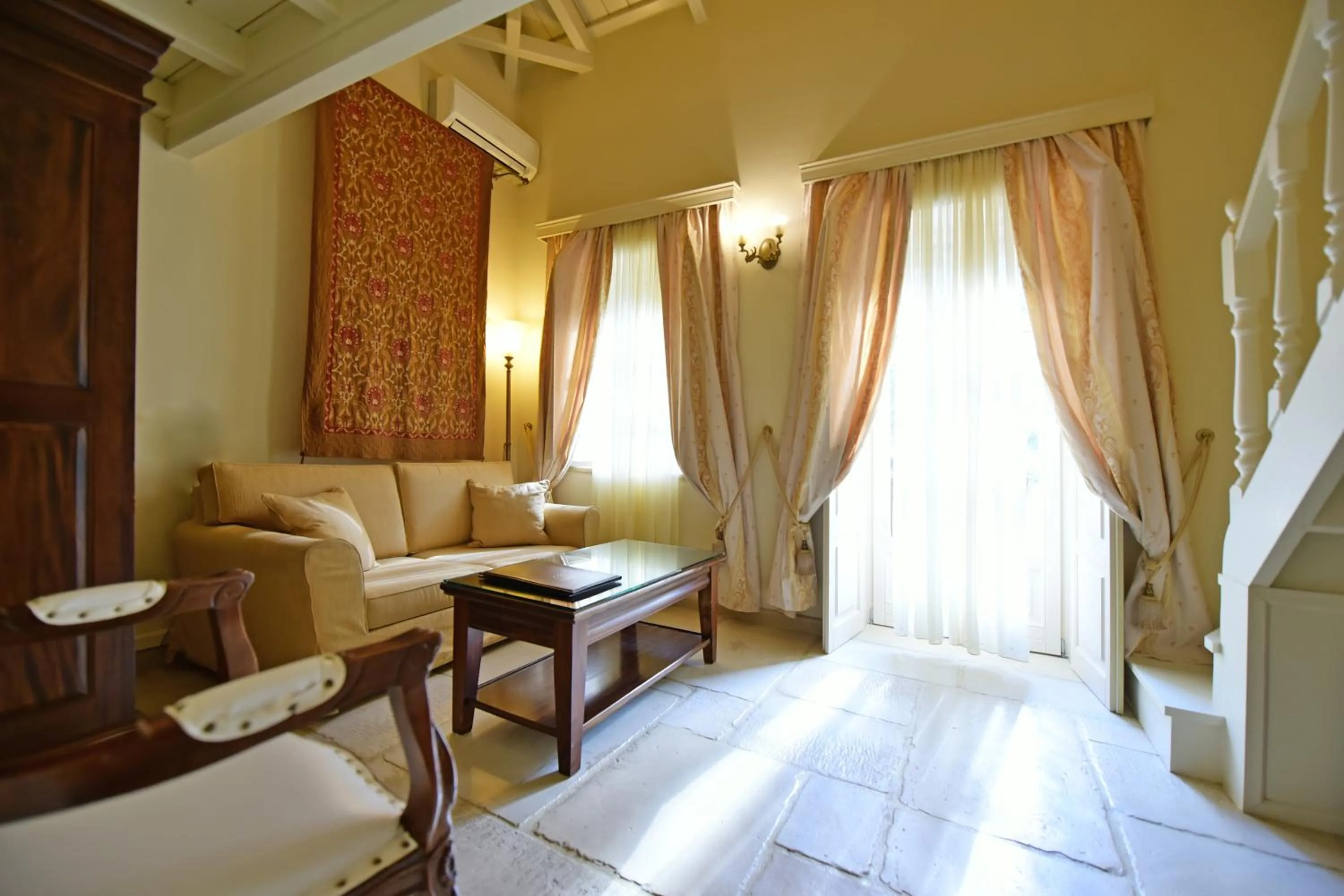 Seating area in Angelica Traditional Boutique Hotel