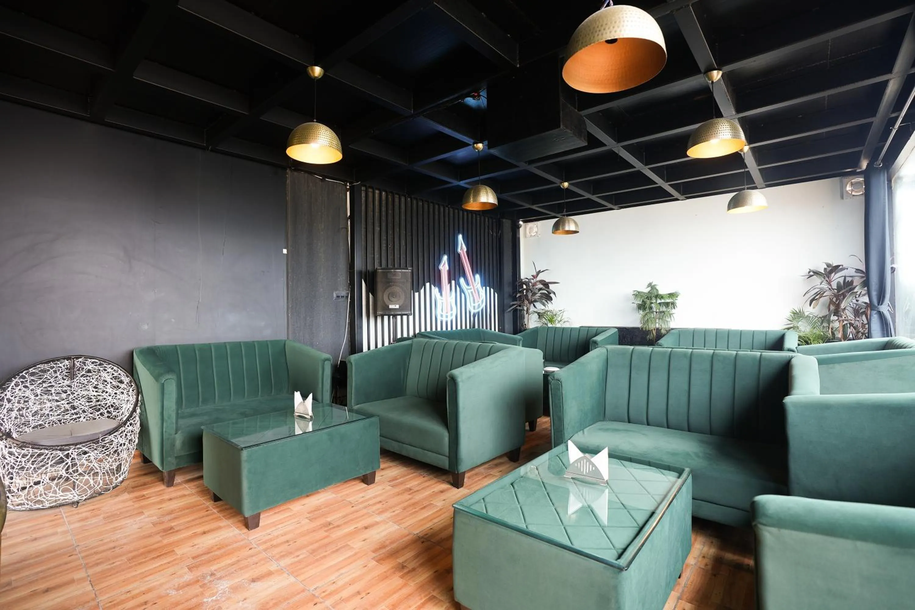 Lobby or reception in Agariya Haveli near Pichola Lake, Udaipur