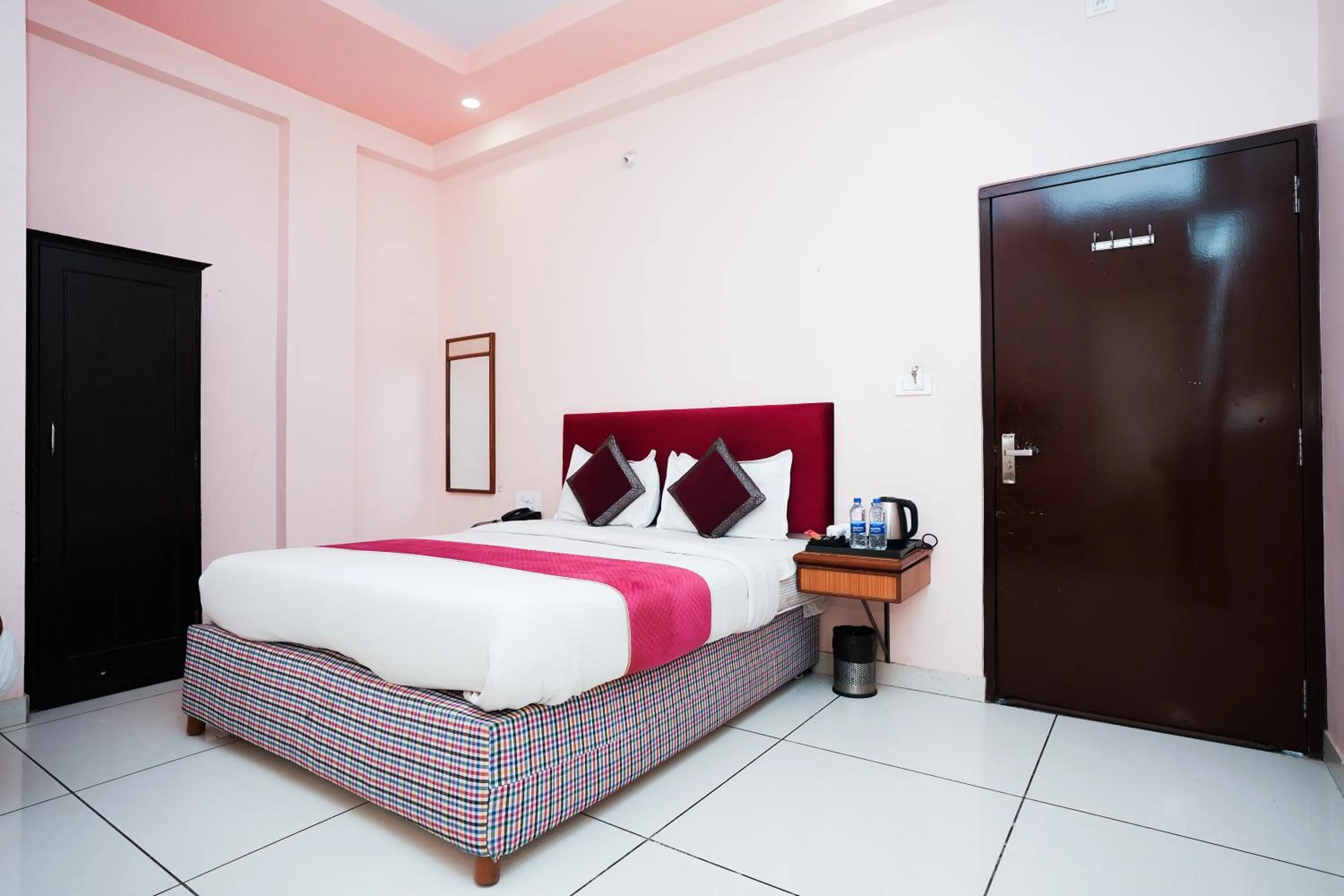 Bed in Agariya Haveli near Pichola Lake, Udaipur