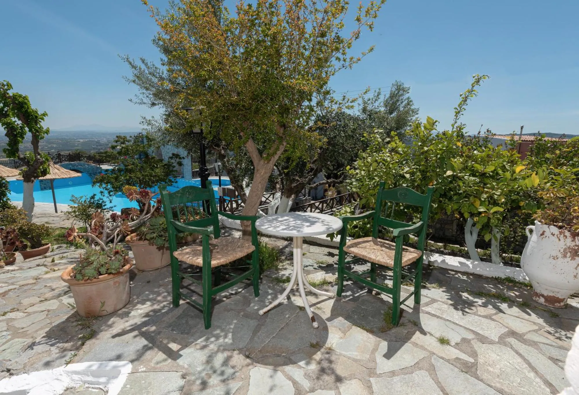 Natural landscape in Arolithos Traditional Village Hotel