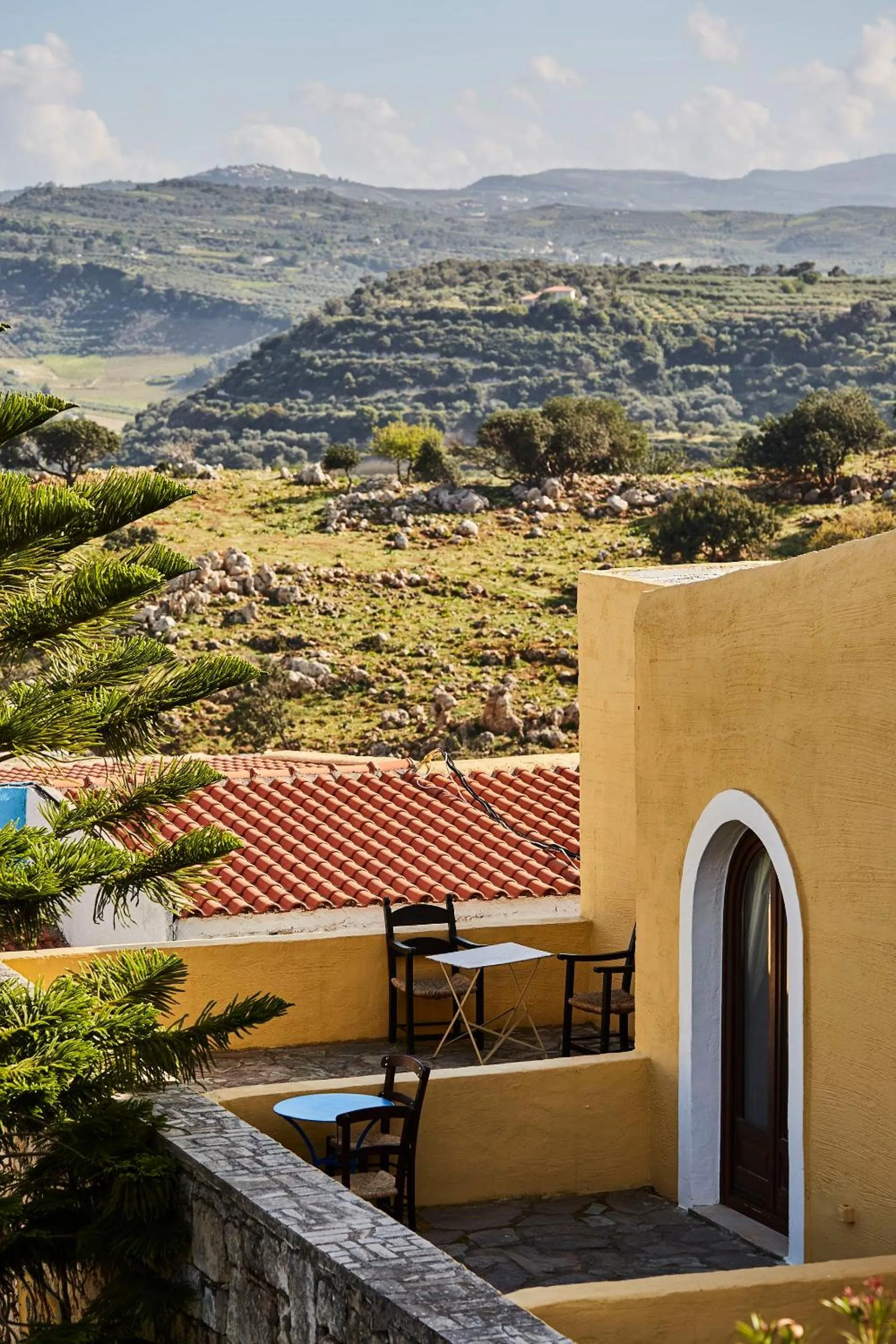 Property building in Arolithos Traditional Village Hotel