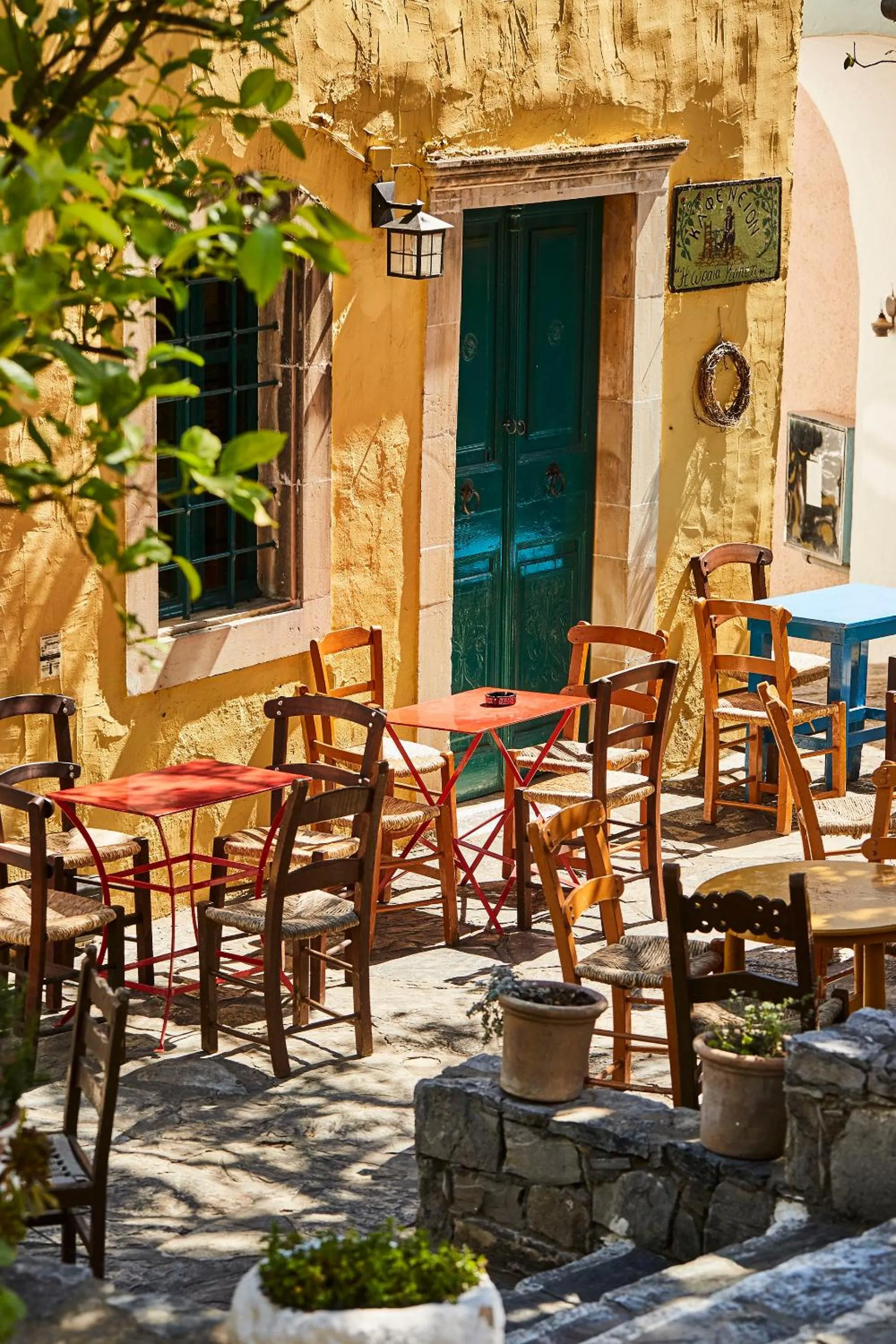 Property building in Arolithos Traditional Village Hotel