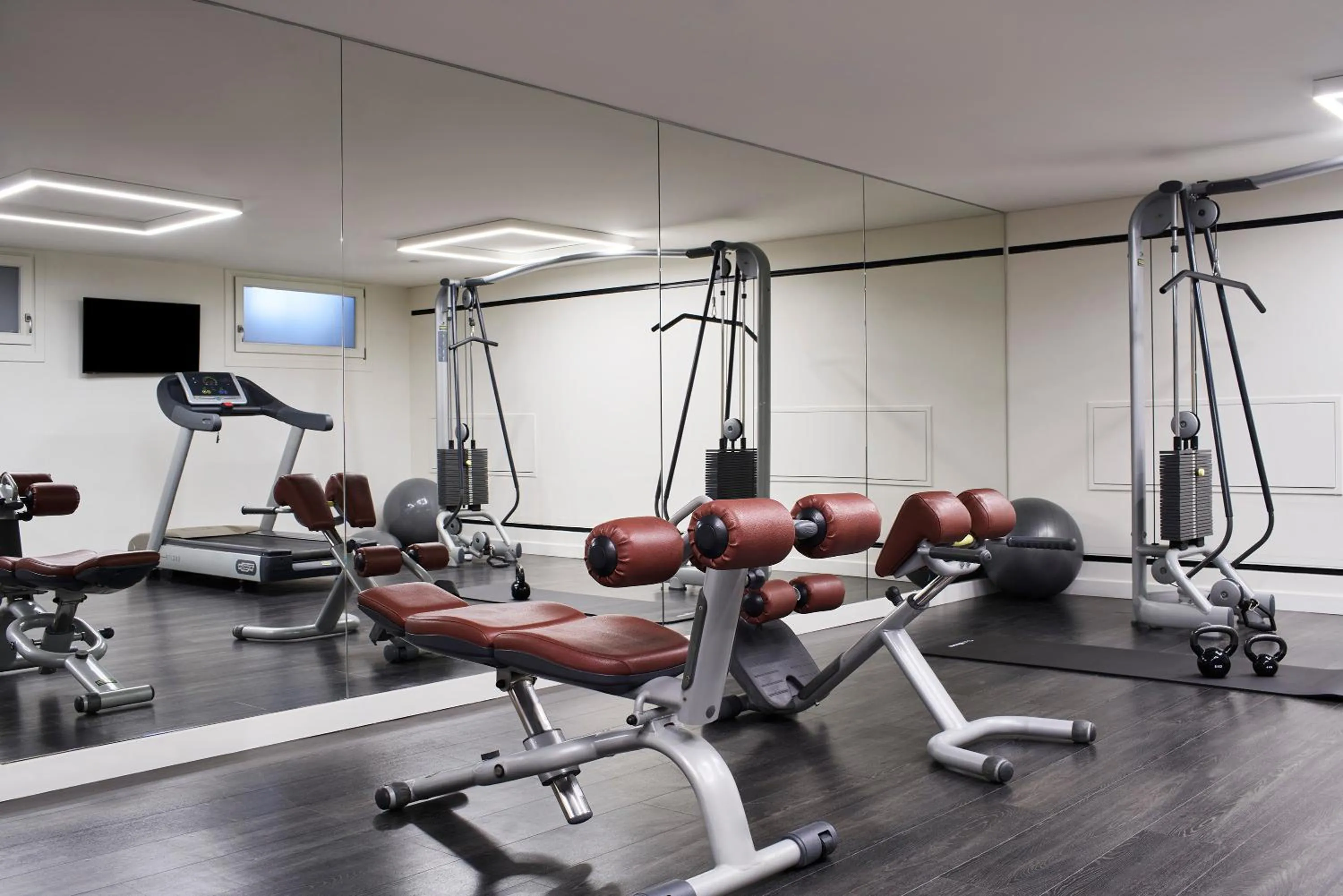 Fitness centre/facilities in Doryssa Theorem Hotel