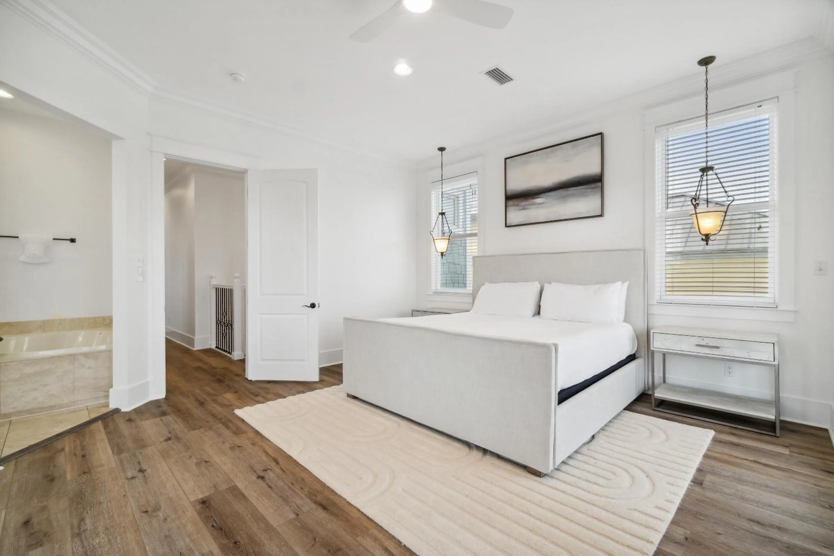 Bed in Destin Beach House - Gulf Star by Panhandle Getaways