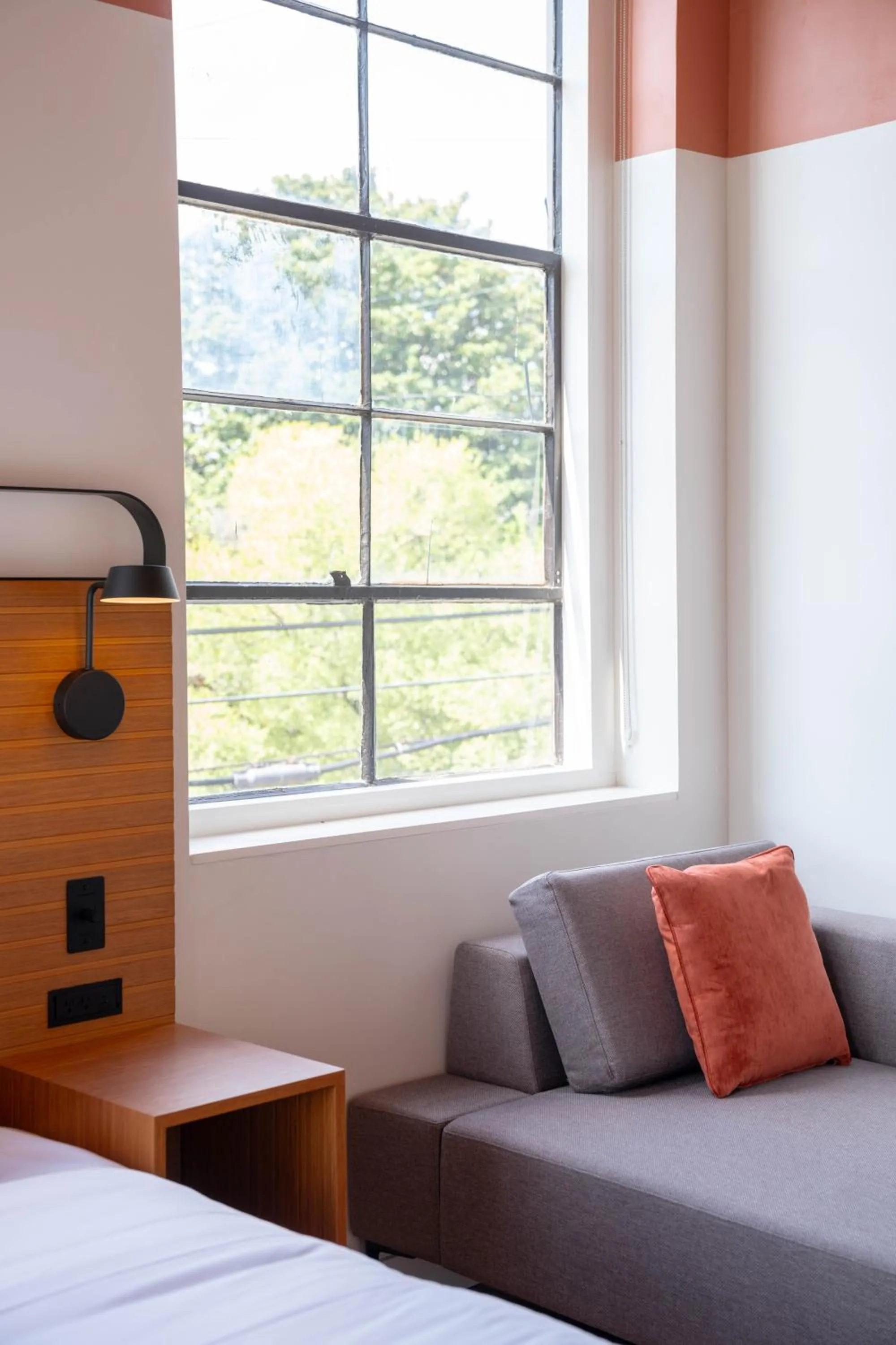 Bed in The Myriad Hotel Louisville, Tapestry Collection by Hilton