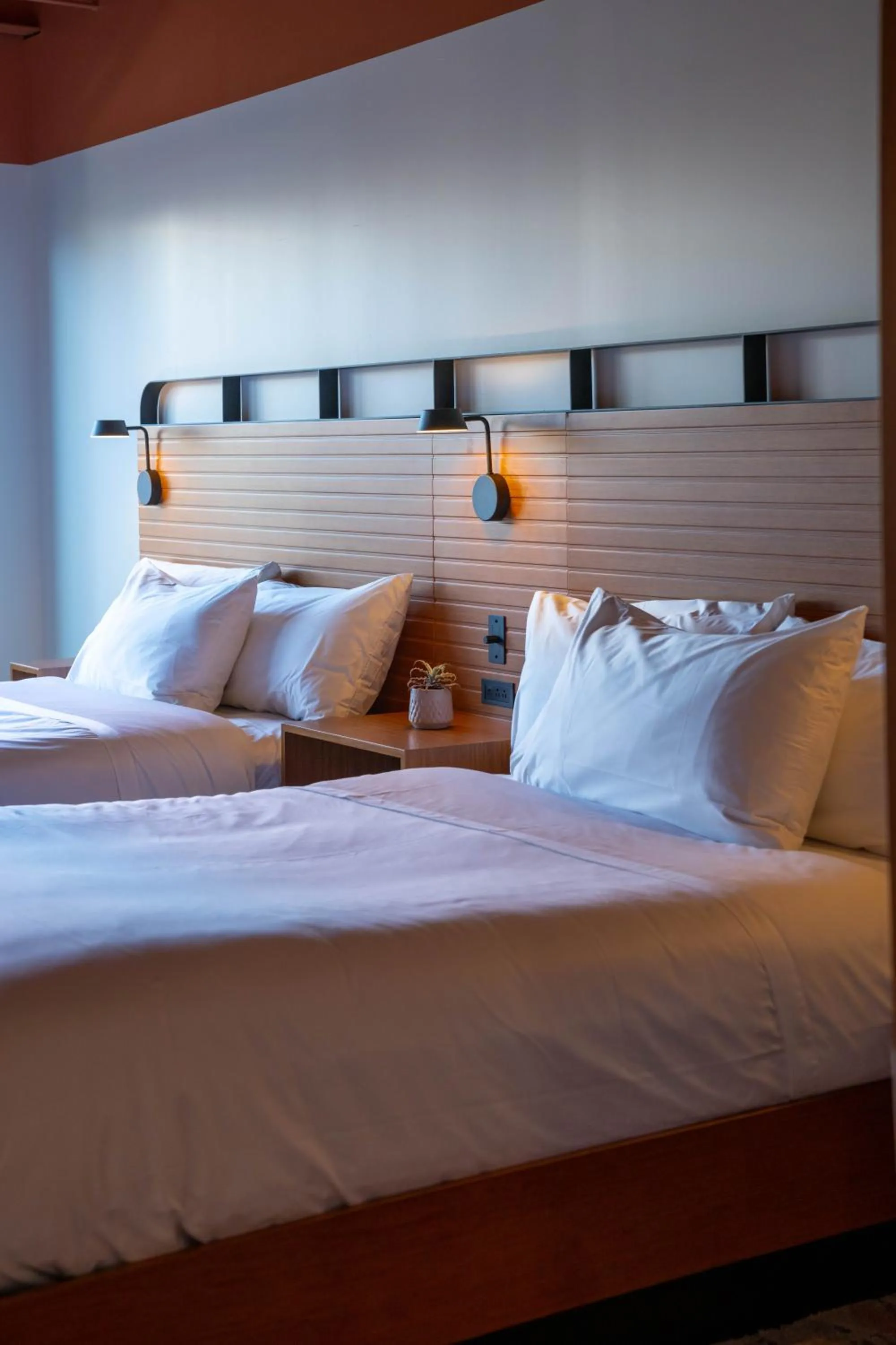 Bed in The Myriad Hotel Louisville, Tapestry Collection by Hilton