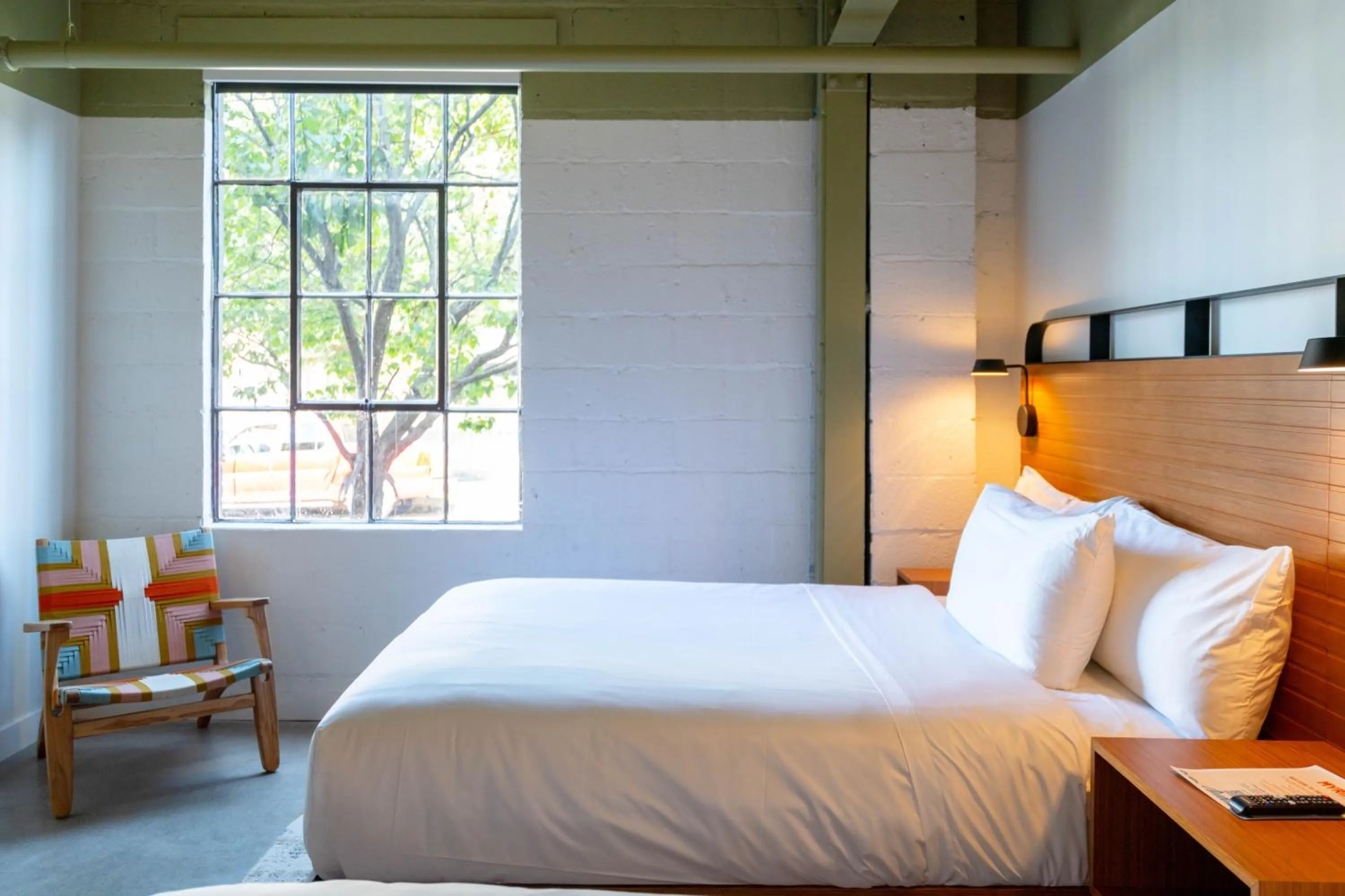 Bed in The Myriad Hotel Louisville, Tapestry Collection by Hilton