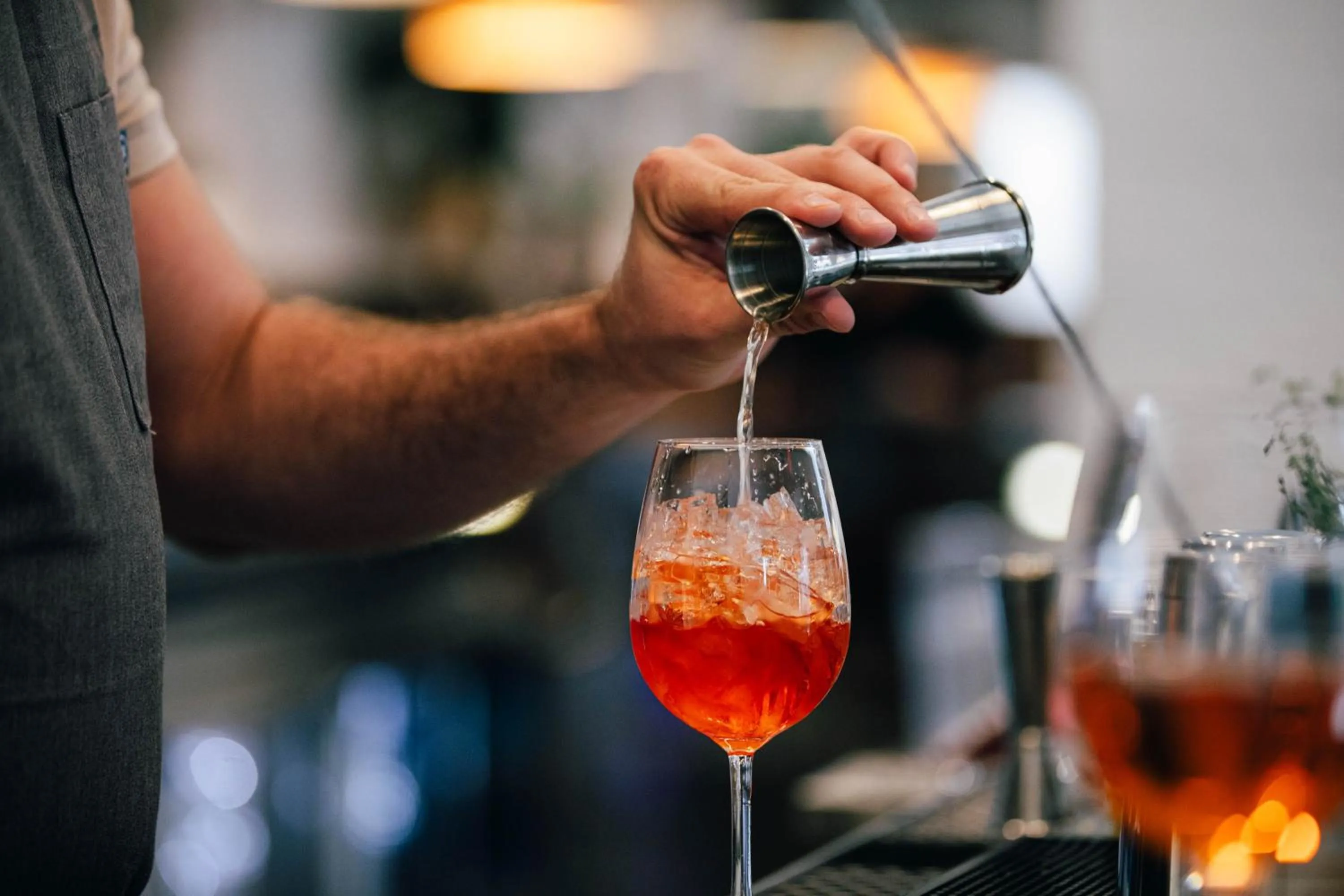 Drinks in The Myriad Hotel Louisville, Tapestry Collection by Hilton