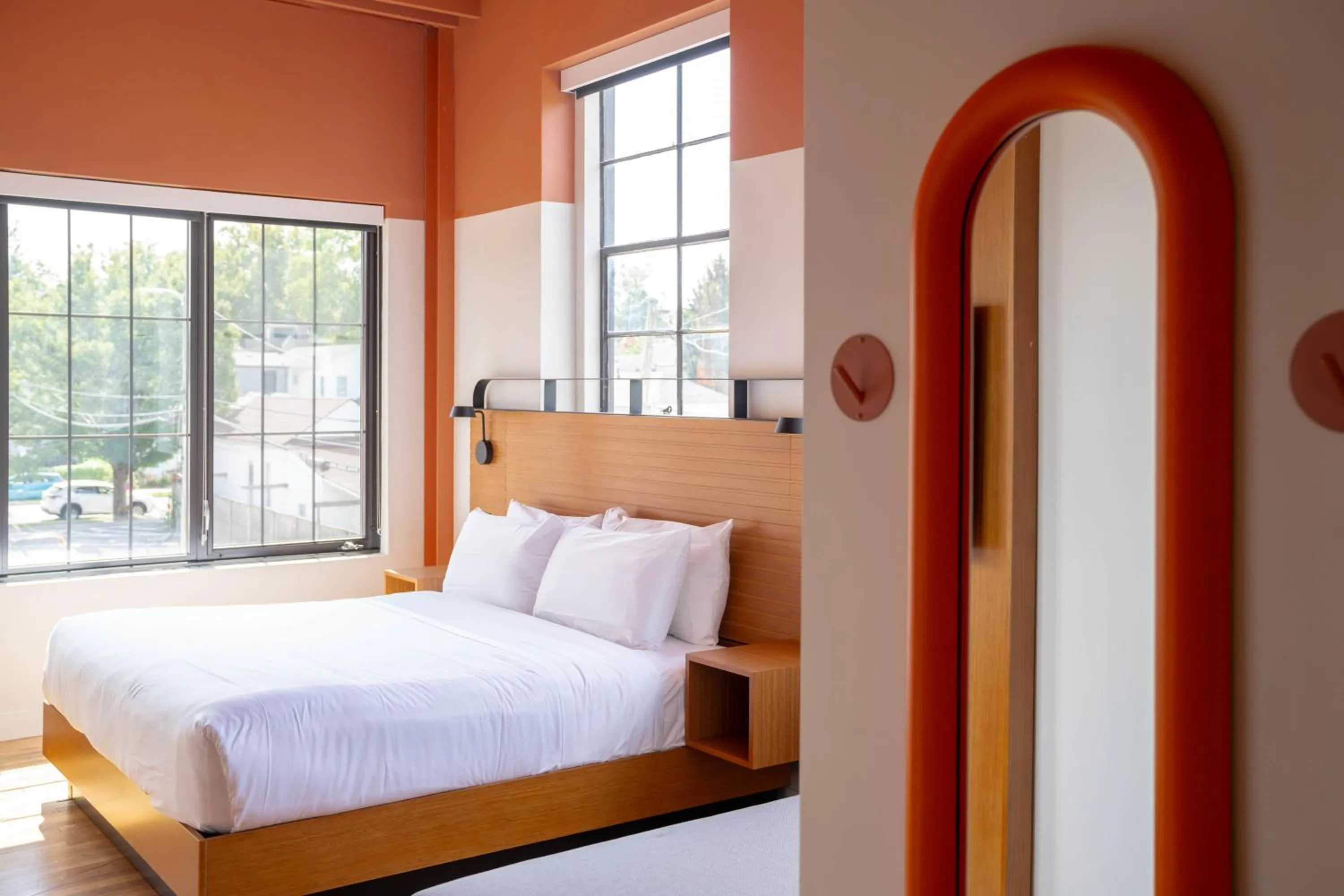 Bed in The Myriad Hotel Louisville, Tapestry Collection by Hilton