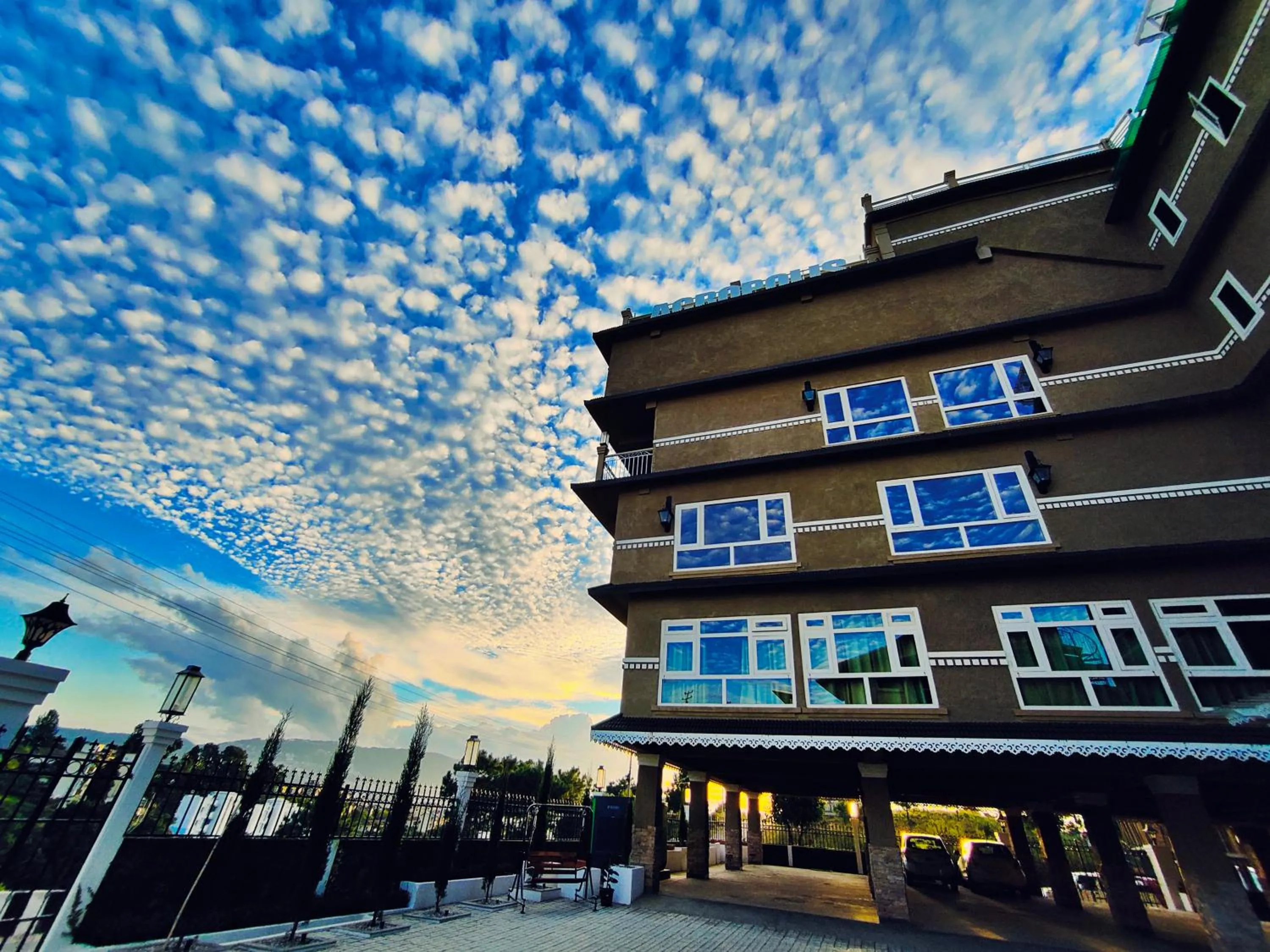 Facade/entrance in Hotel Acropolis
