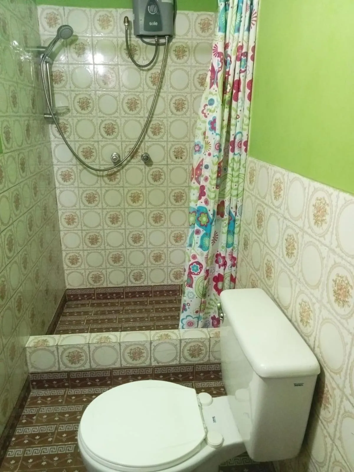 Shower in ROARI HOTEL