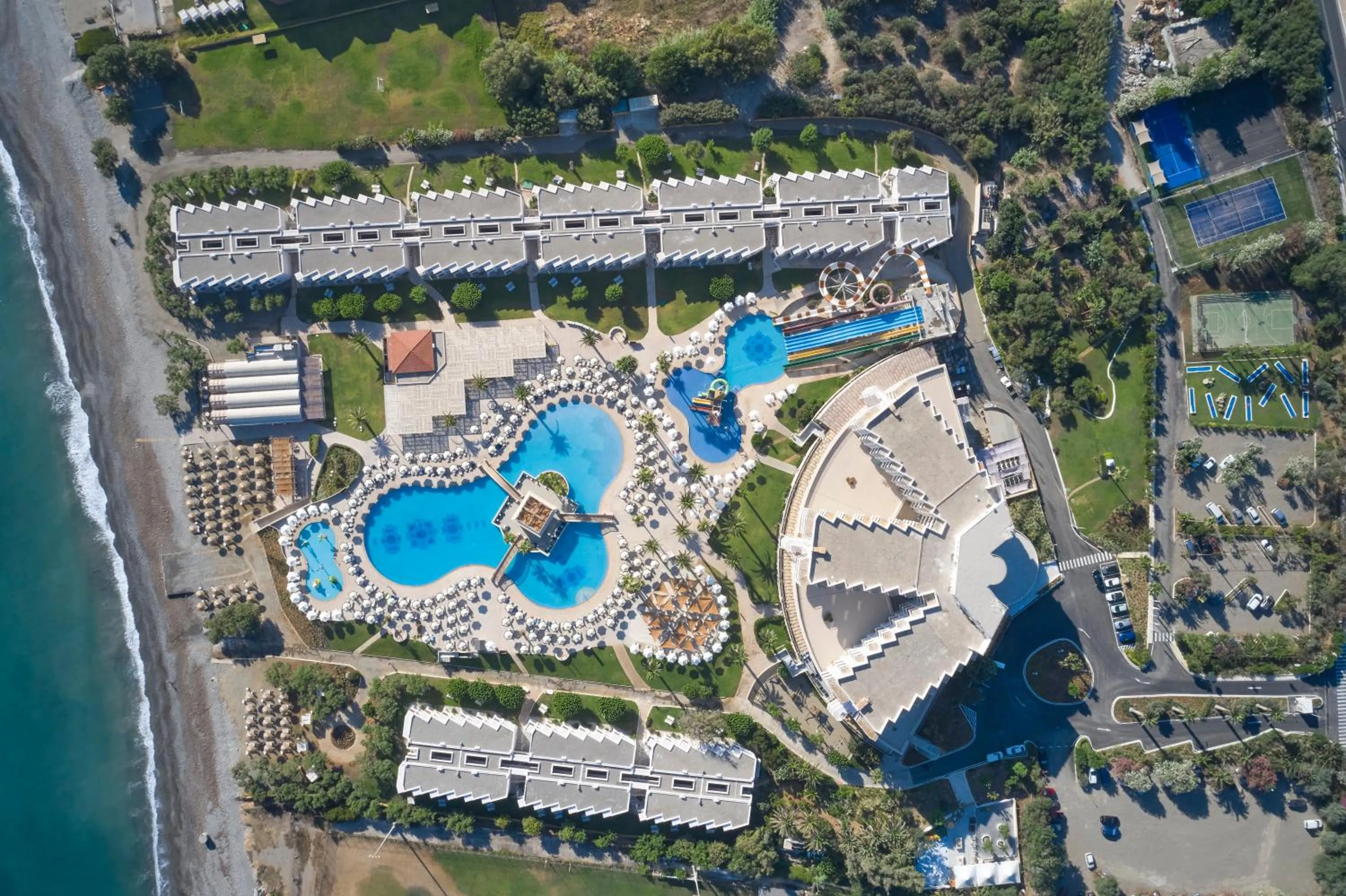 Bird's eye view in Atlantica Ocean Beach Resort