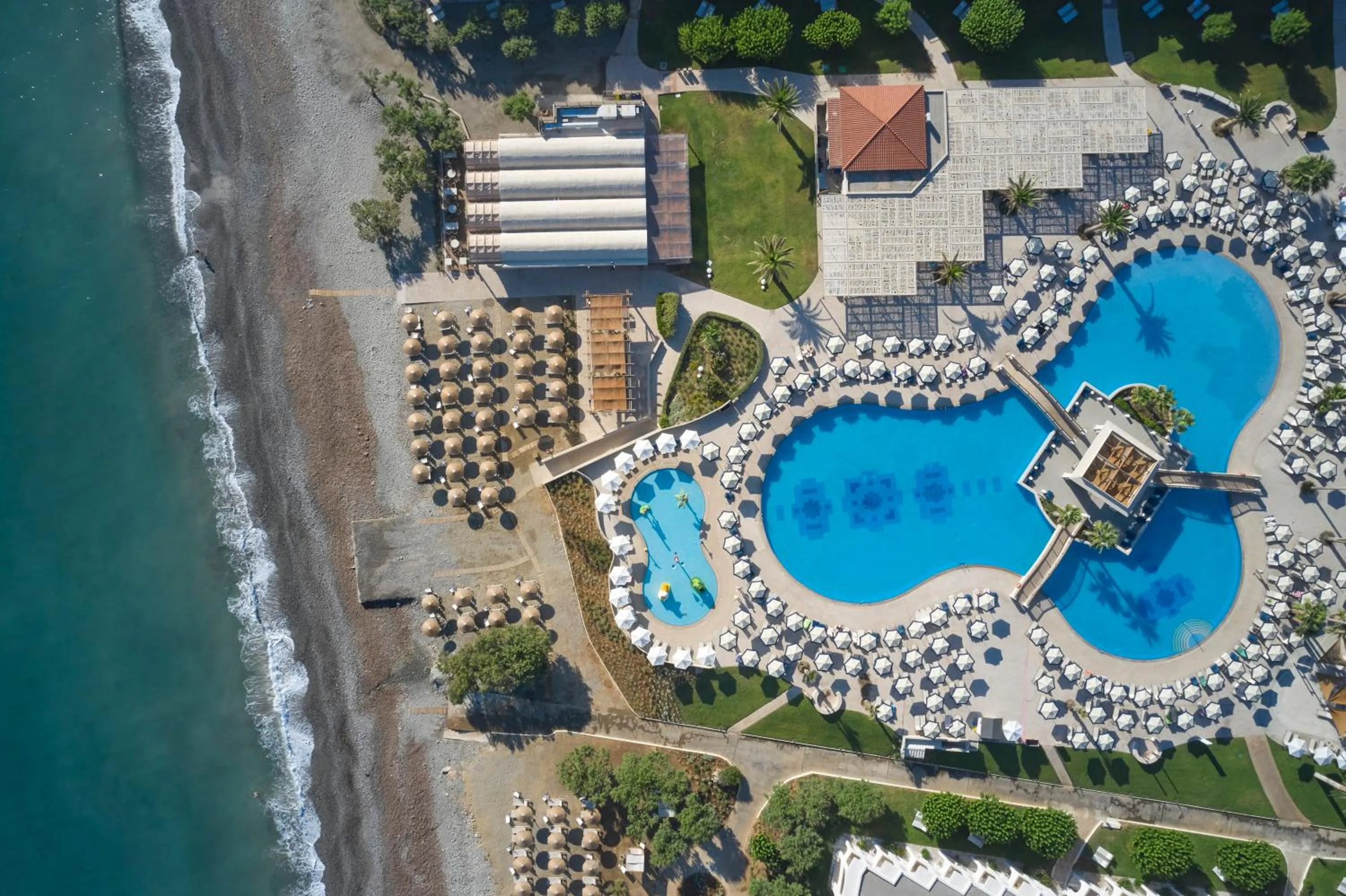 Bird's eye view in Atlantica Ocean Beach Resort