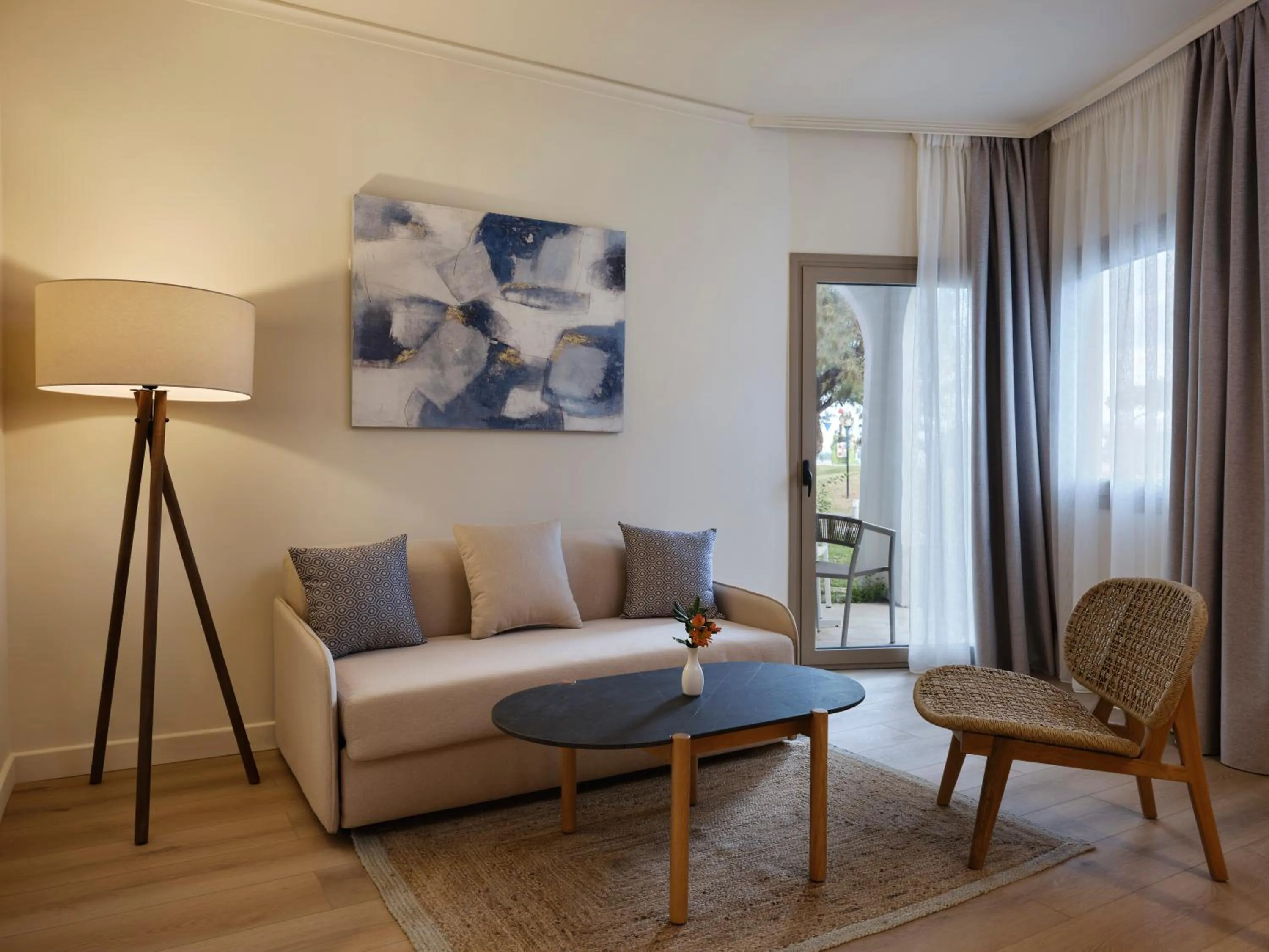 Living room in Atlantica Ocean Beach Resort