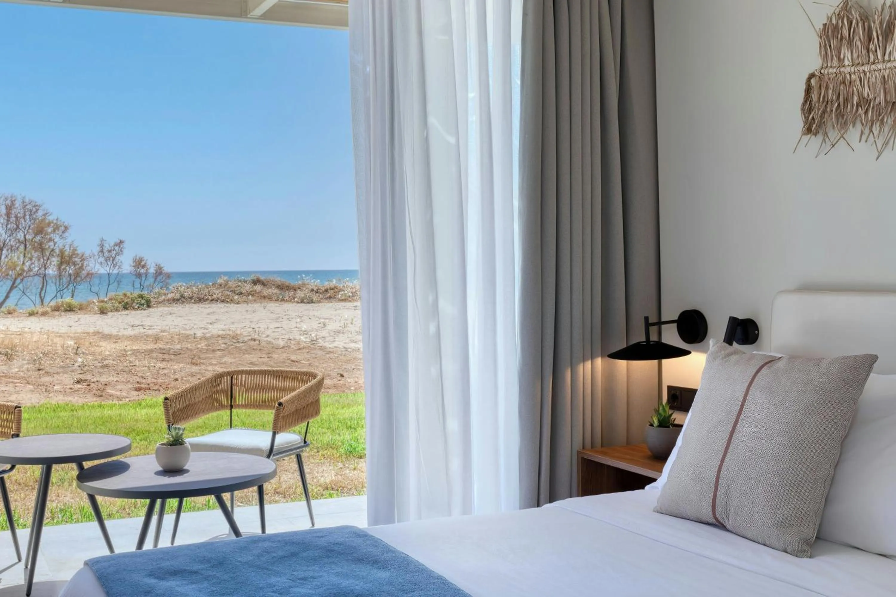 Bedroom, Bed in Domes Aulūs Zante, All Inclusive, Autograph Collection