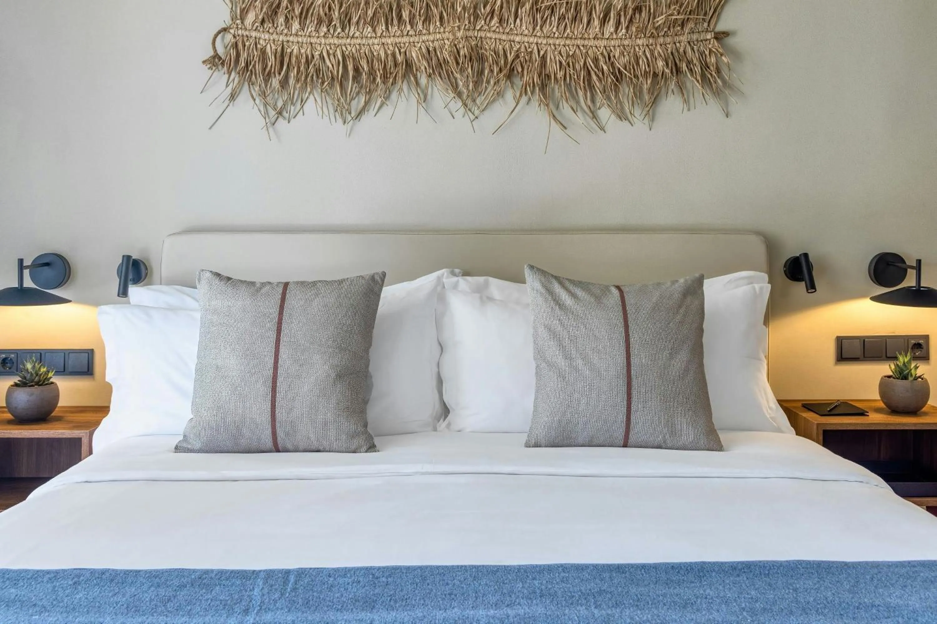 Bedroom, Bed in Domes Aulūs Zante, All Inclusive, Autograph Collection