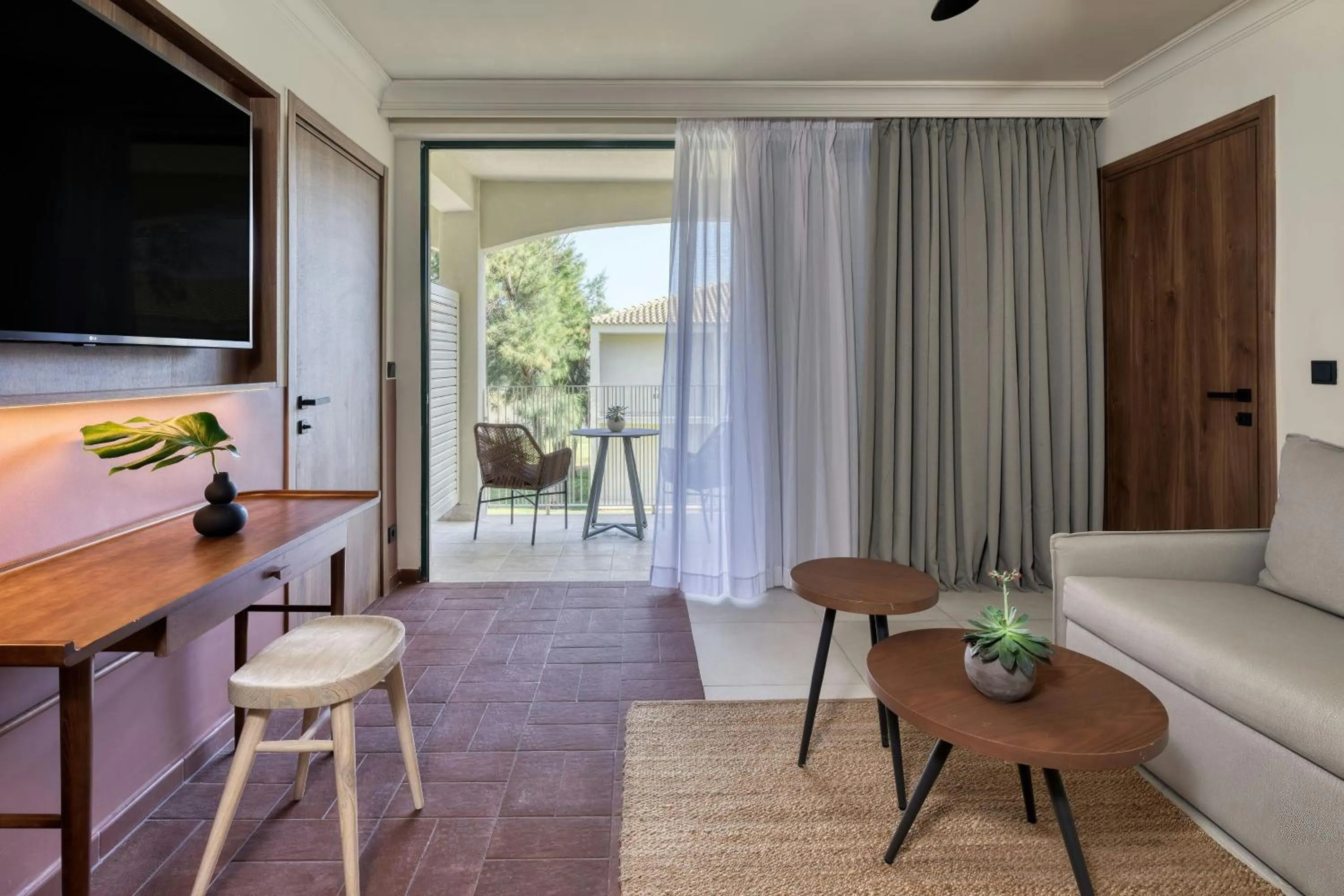 Living room in Domes Aulūs Zante, All Inclusive, Autograph Collection