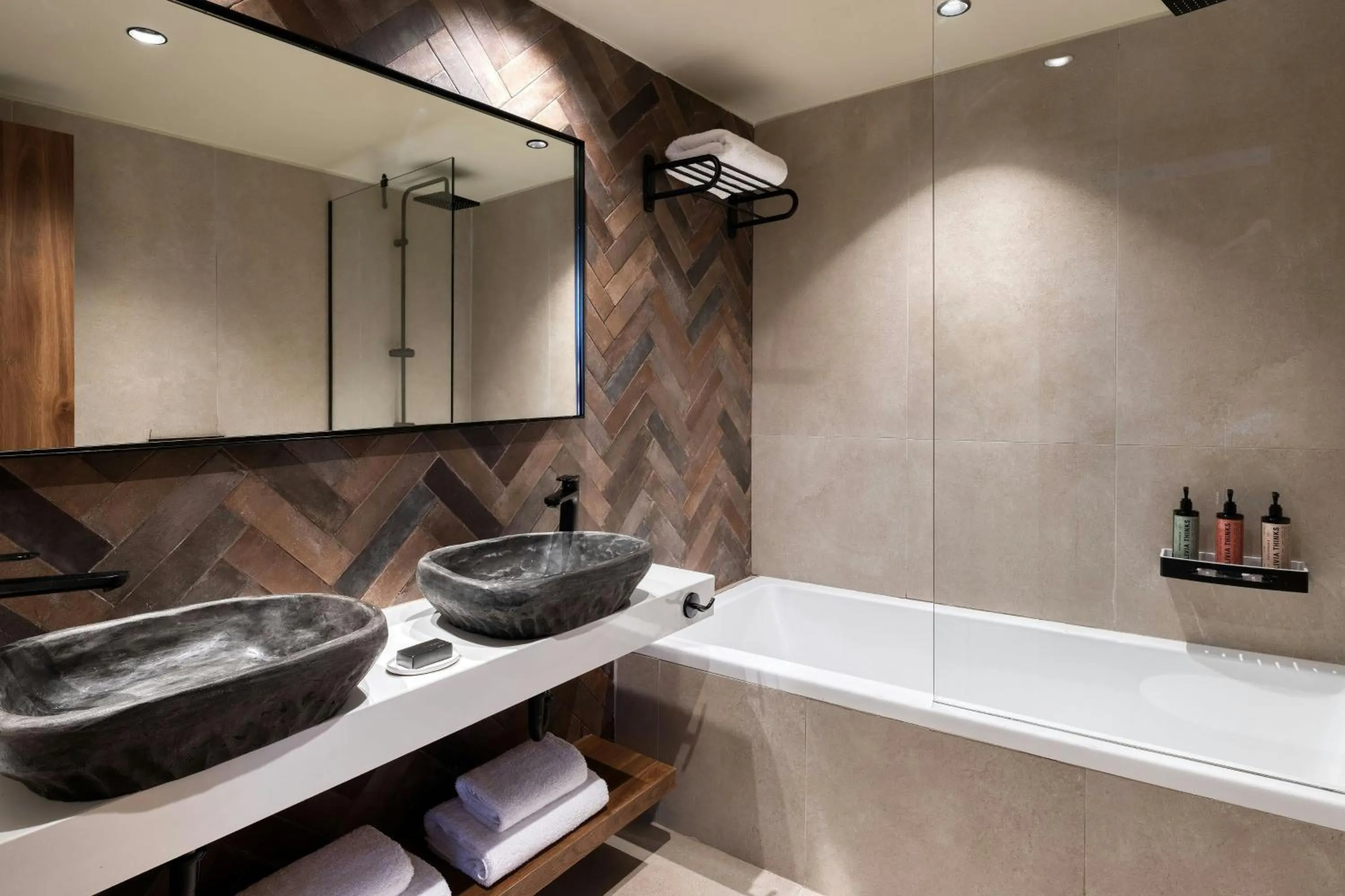 Bathroom in Domes Aulūs Zante, All Inclusive, Autograph Collection