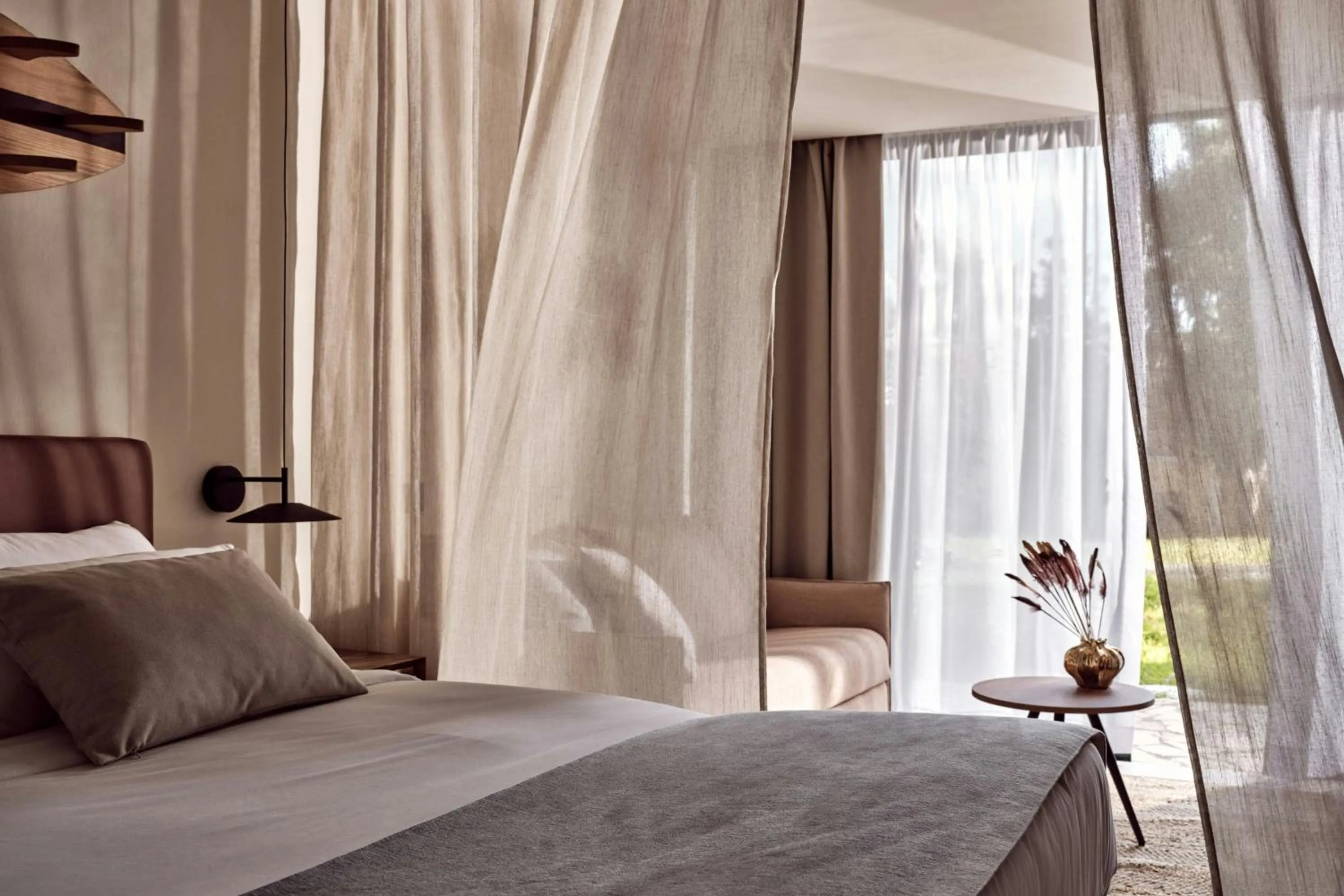 Bedroom, Bed in Domes Aulūs Zante, All Inclusive, Autograph Collection