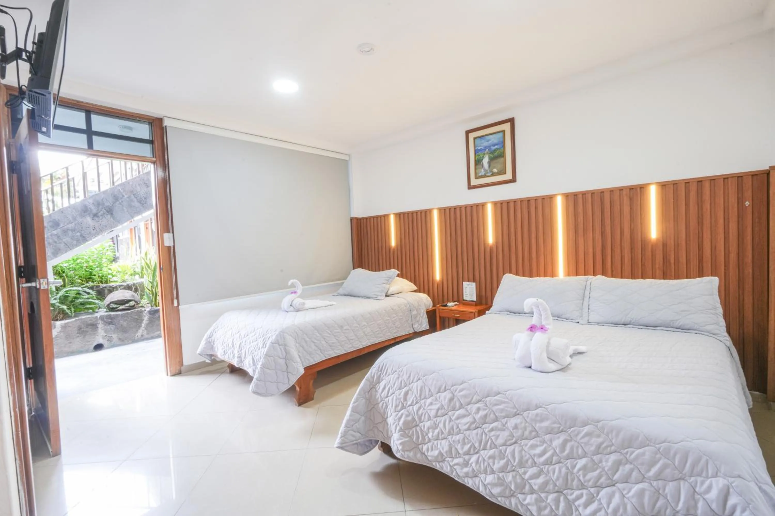 Bed in Fernandina Hotel & Spa