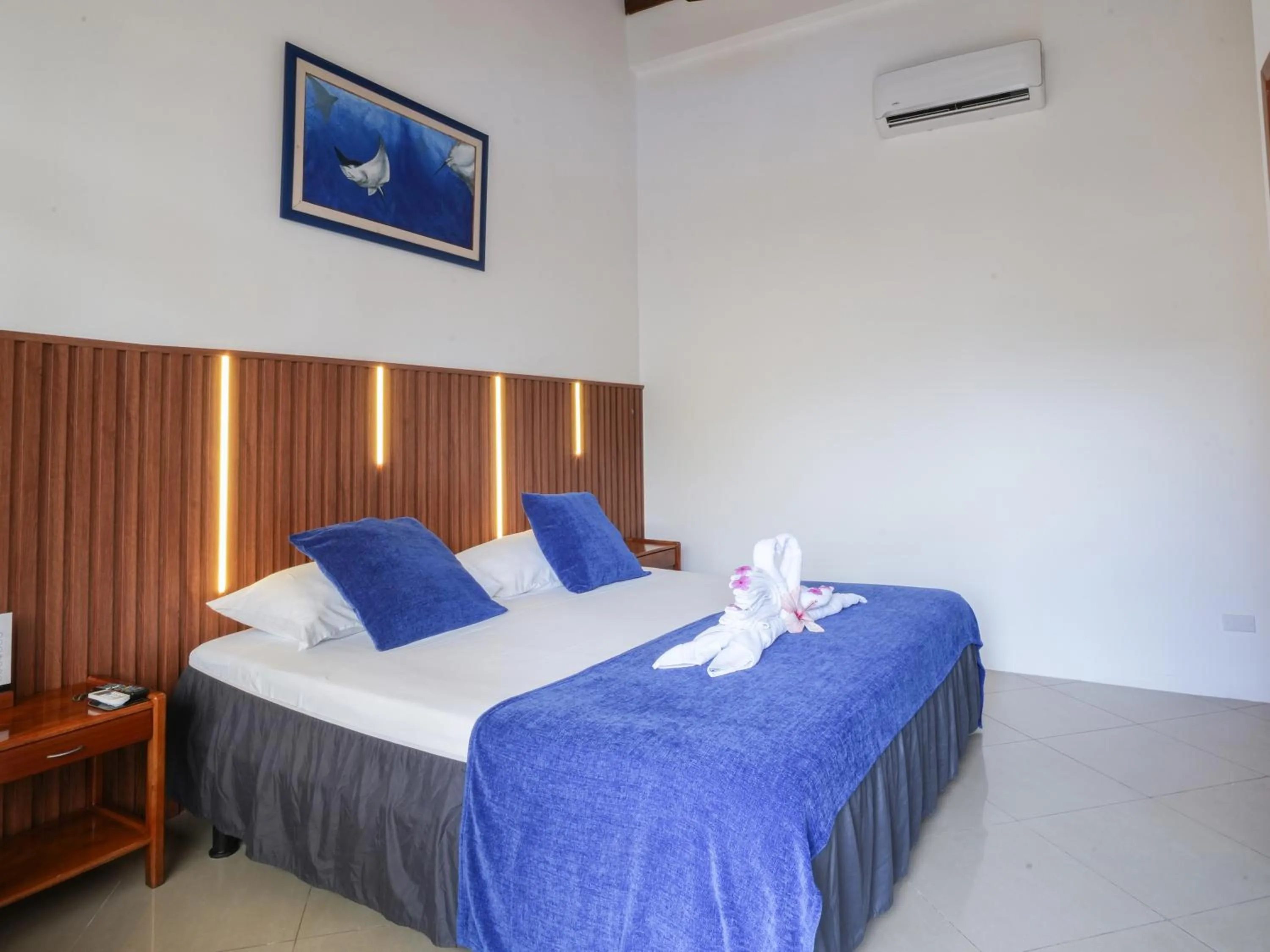 Bed in Fernandina Hotel & Spa