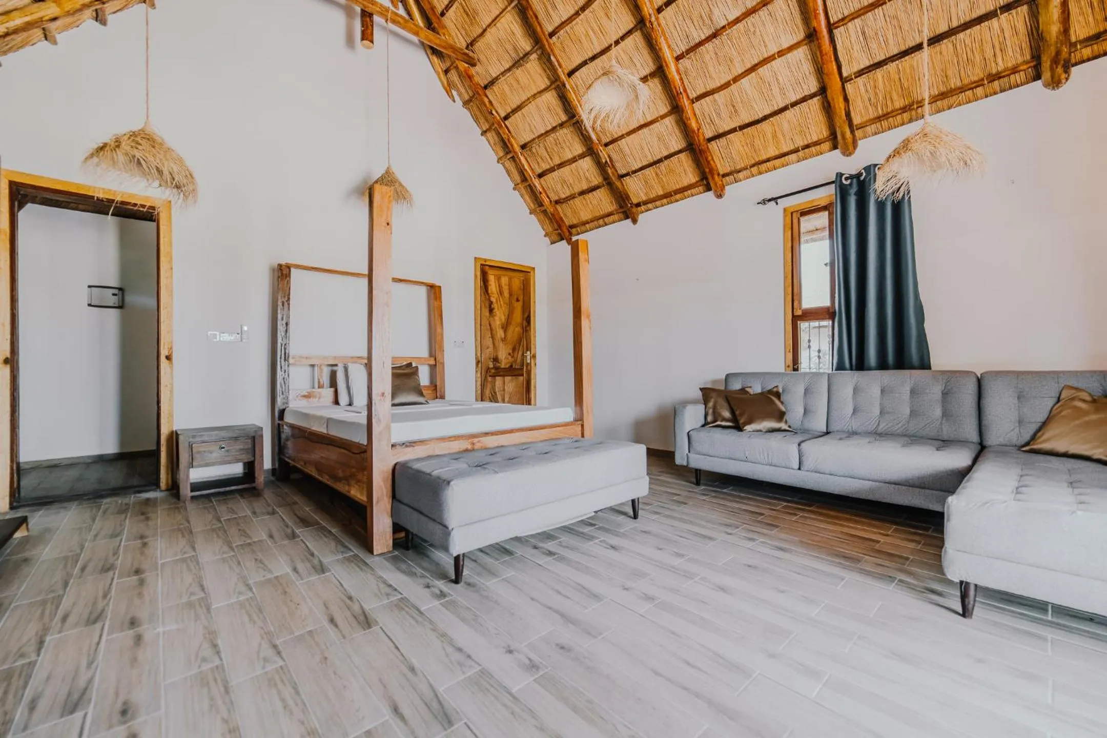 Bed in Zaria Garden Bungalows