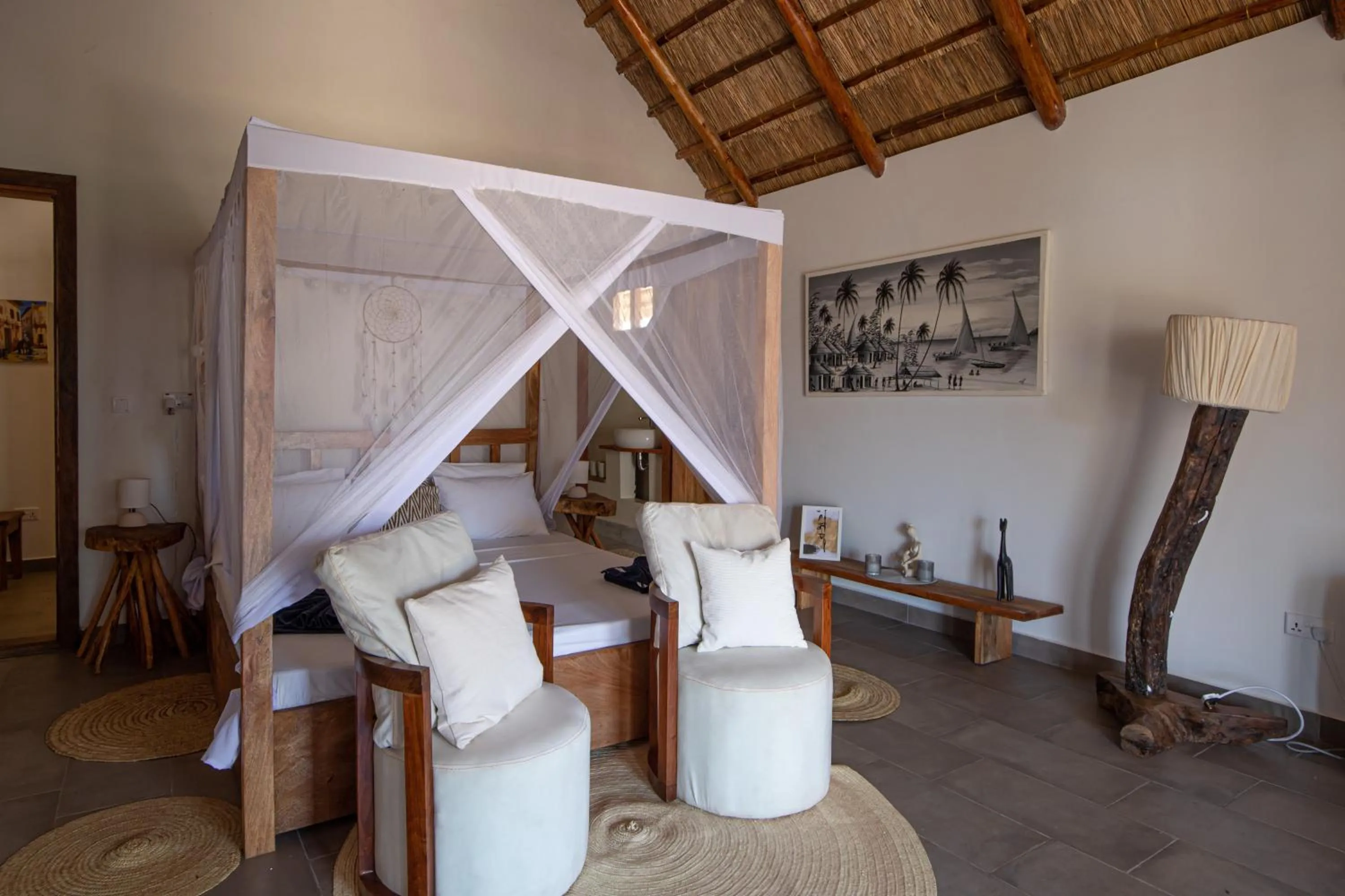 Bedroom in Zaria Garden Bungalows