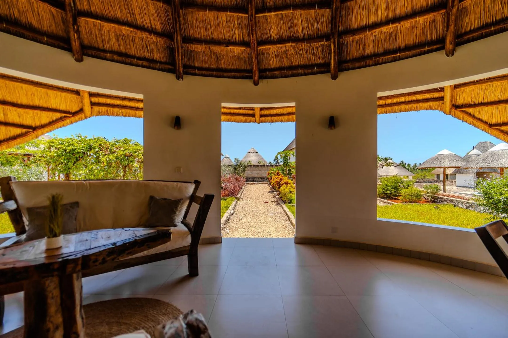 Patio in Zaria Garden Bungalows