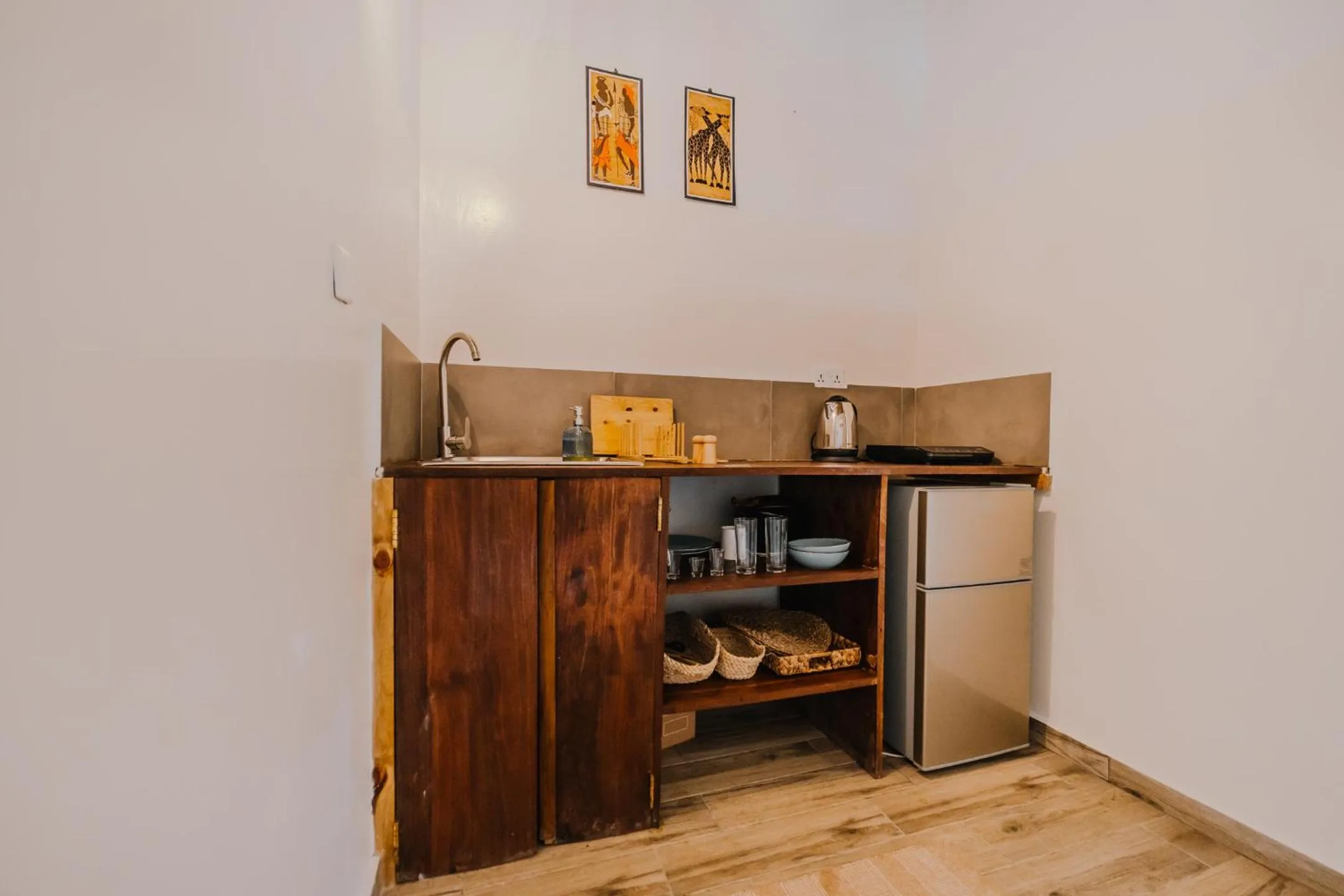 Kitchen or kitchenette in Zaria Garden Bungalows