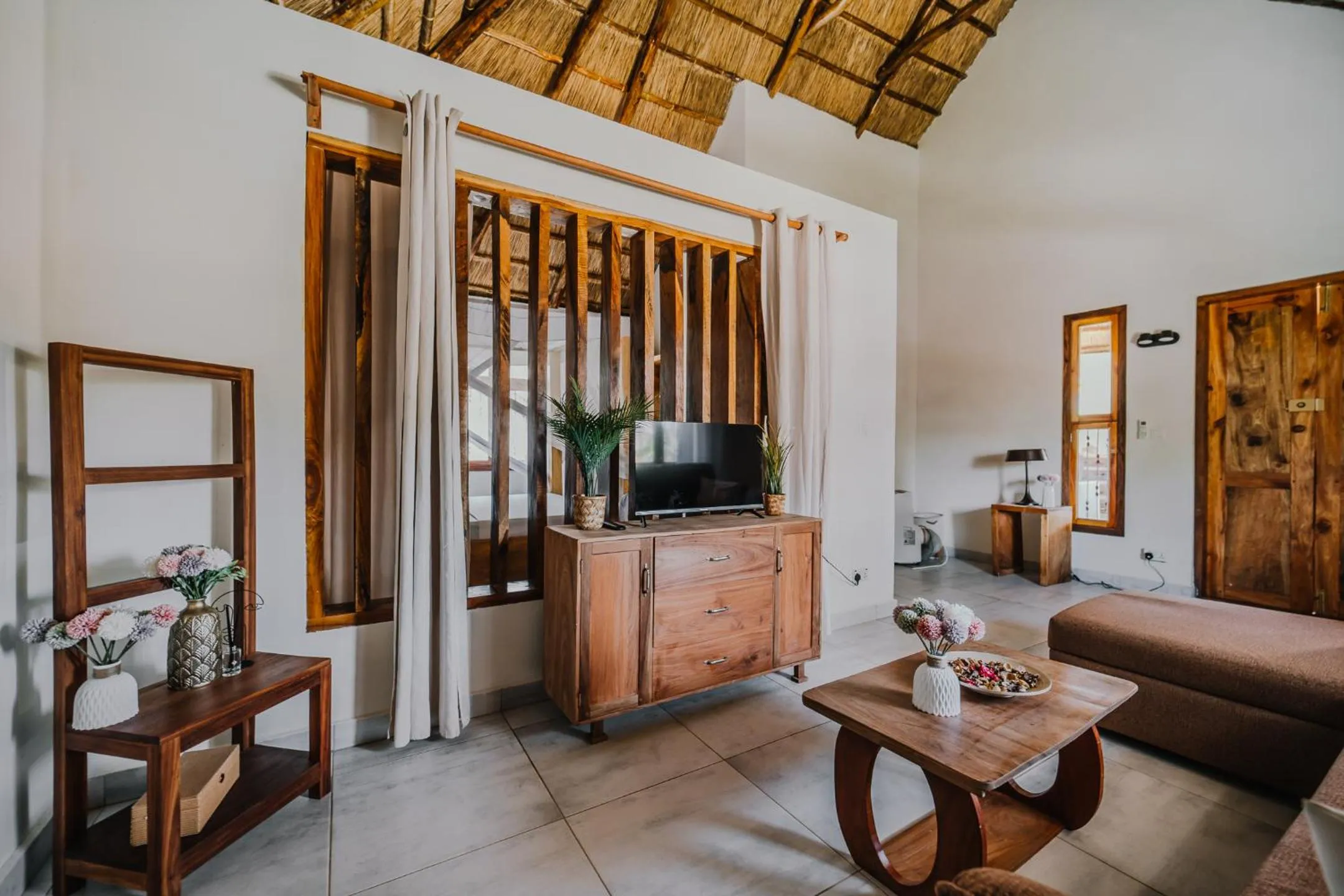 Living room in Zaria Garden Bungalows