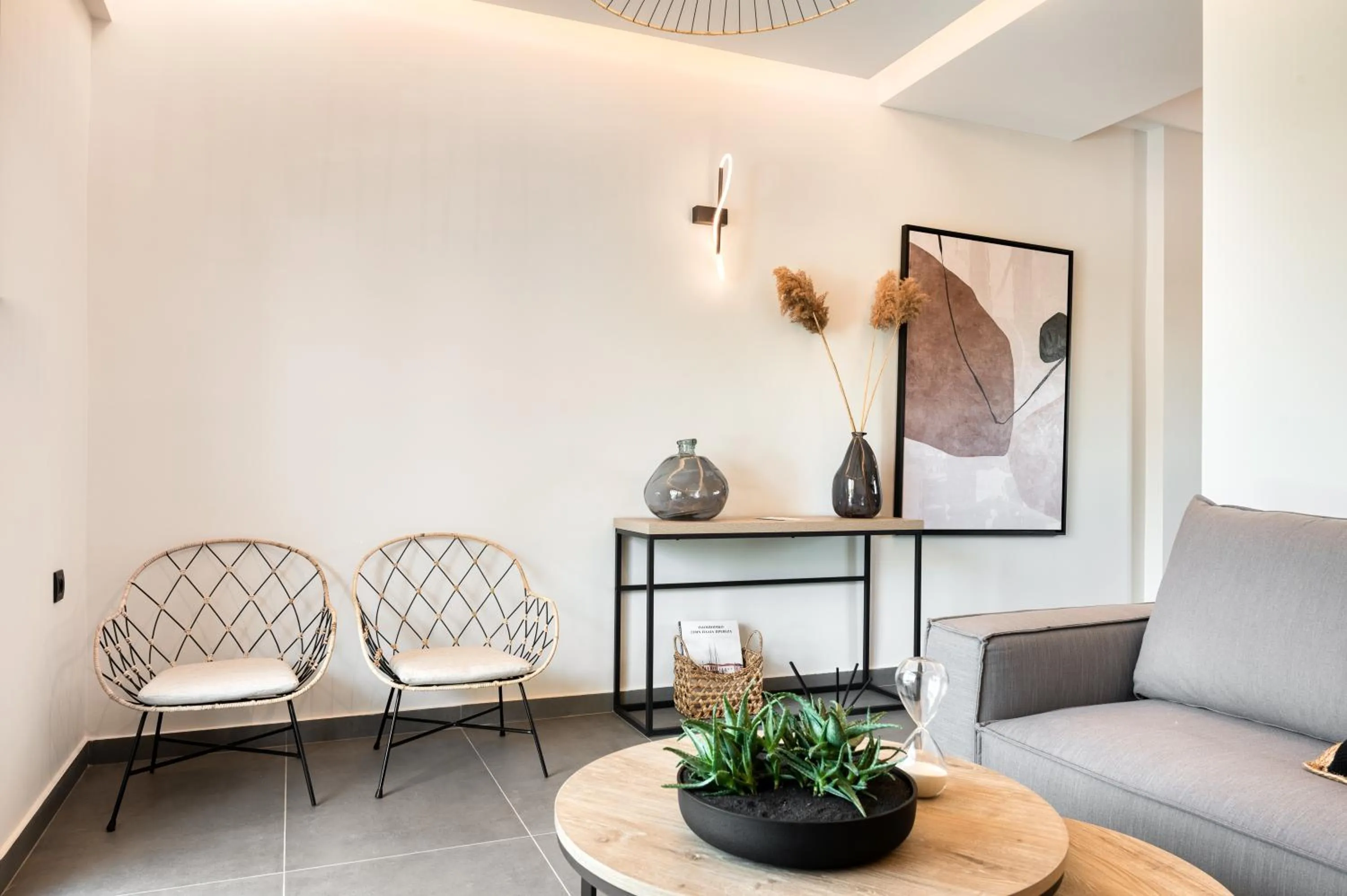 Seating area in Sezian Boutique Homes and Villas