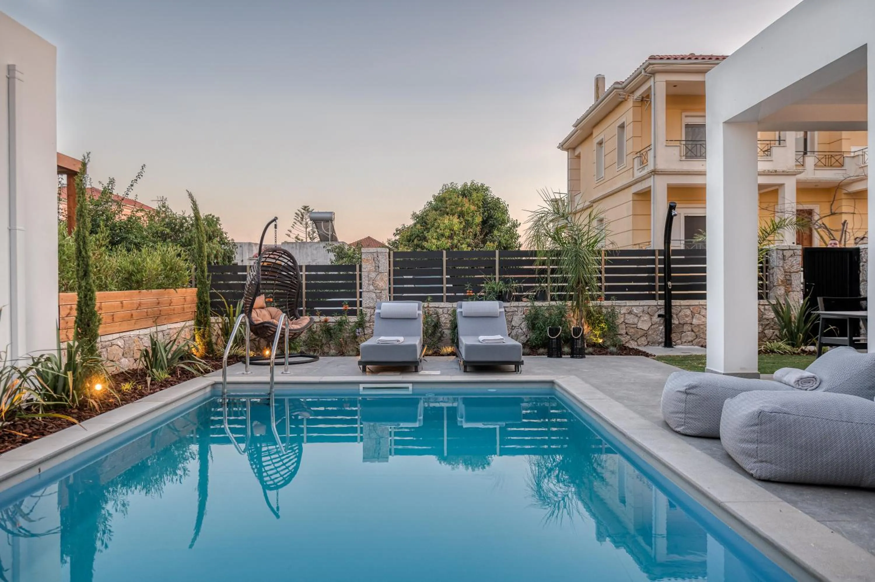 Patio in Sezian Boutique Homes and Villas