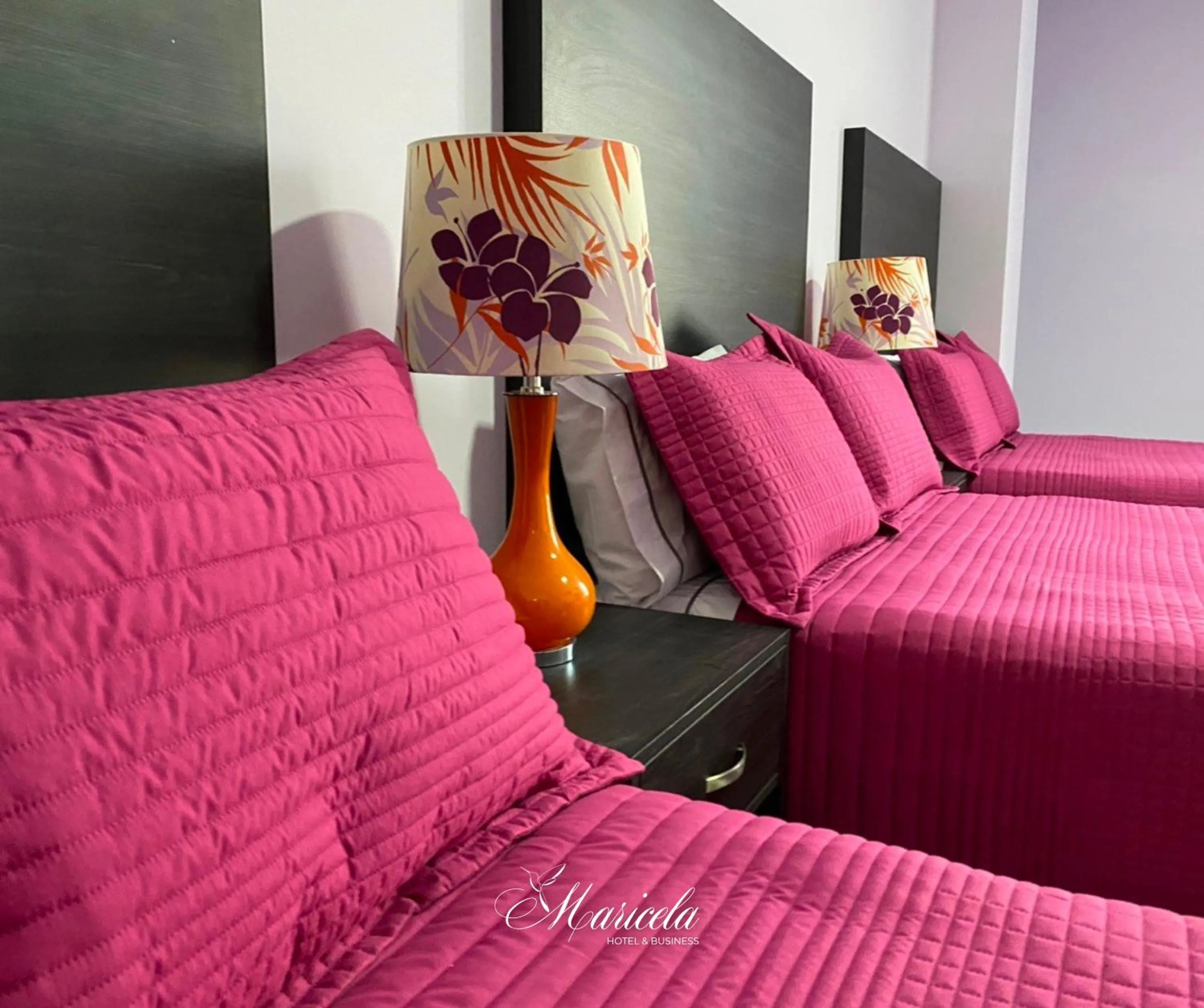 Bed in Hotel Maricela