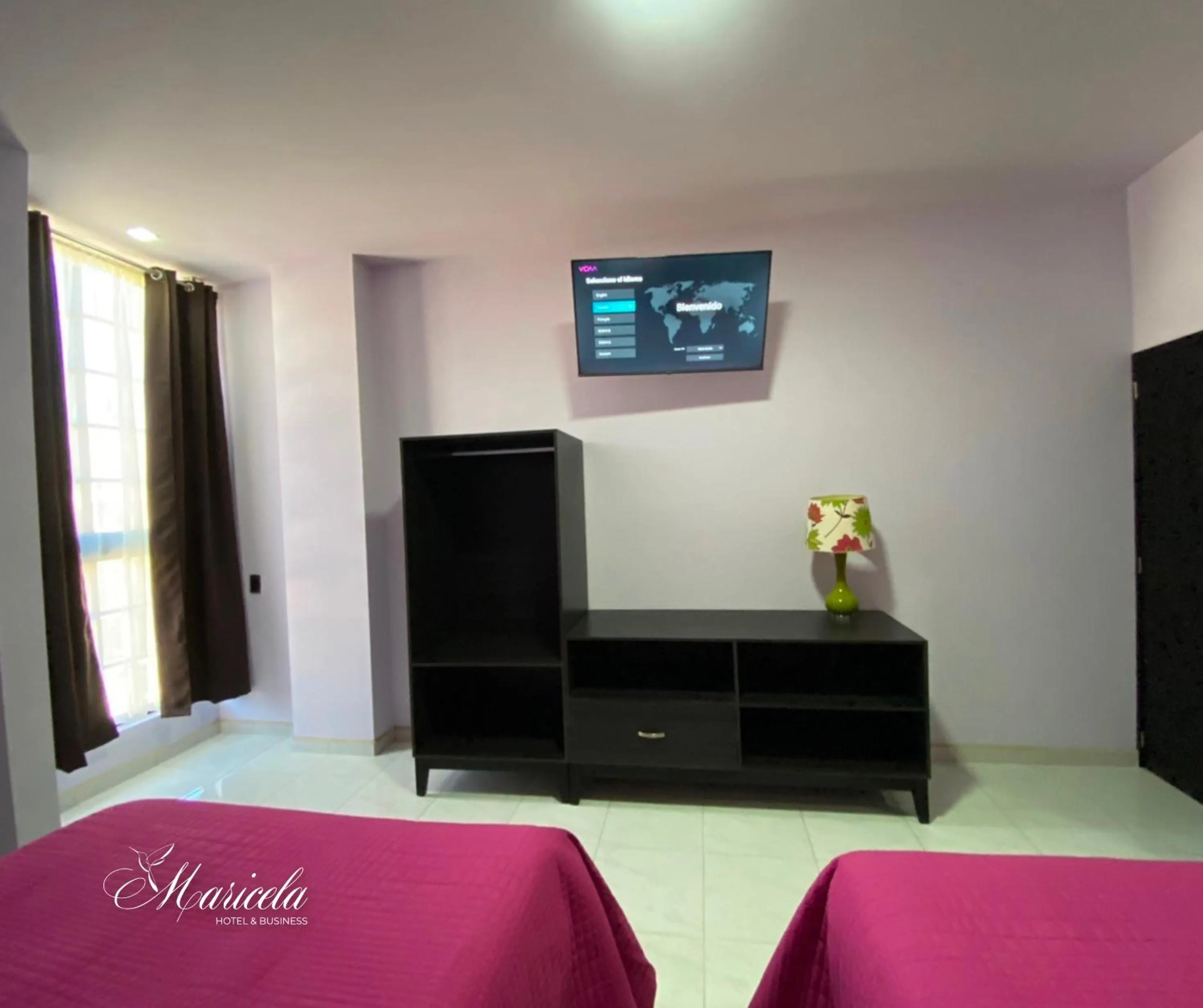 Bed in Hotel Maricela