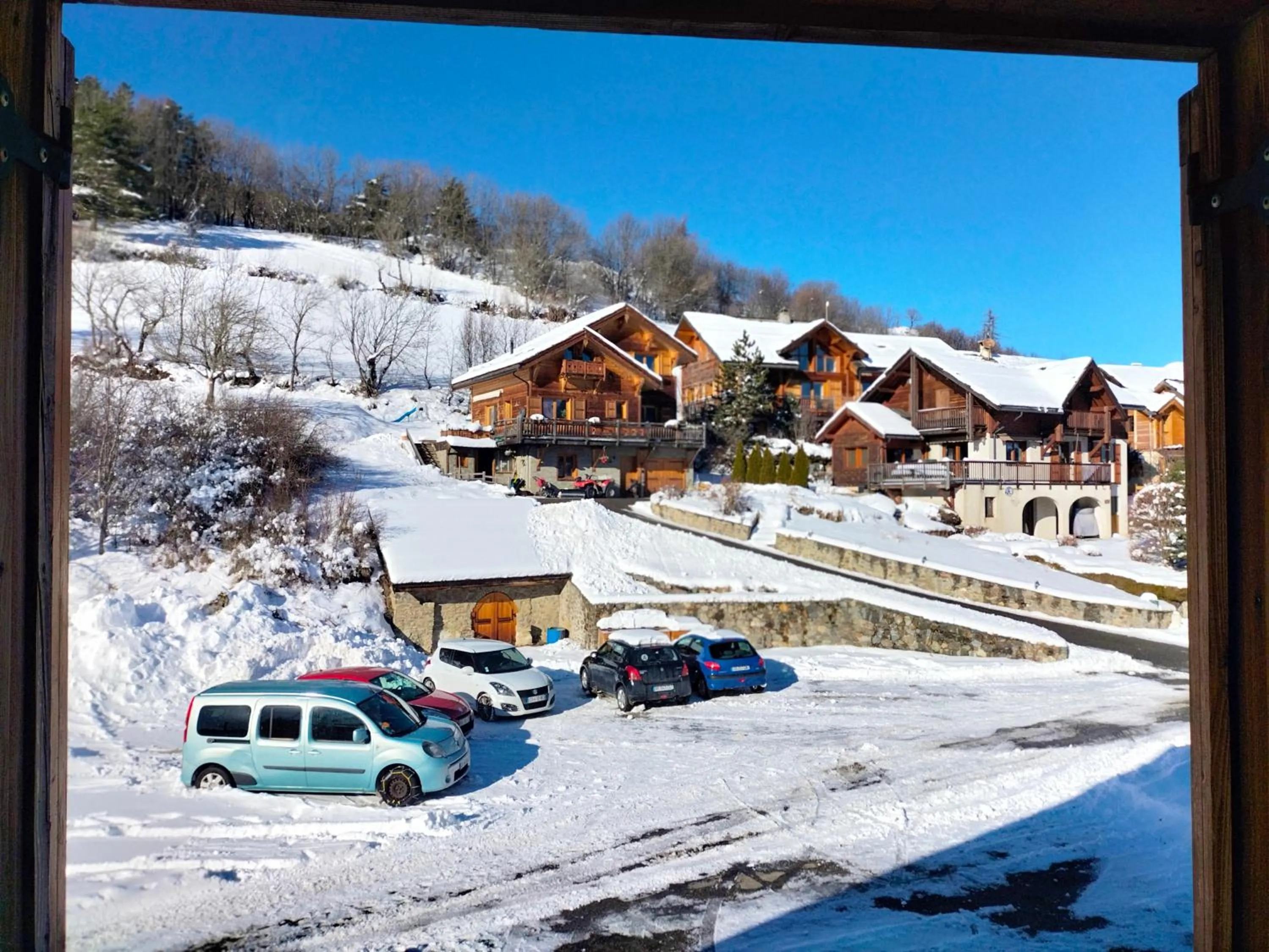 View (from property/room) in Auberge La maison de Catherine